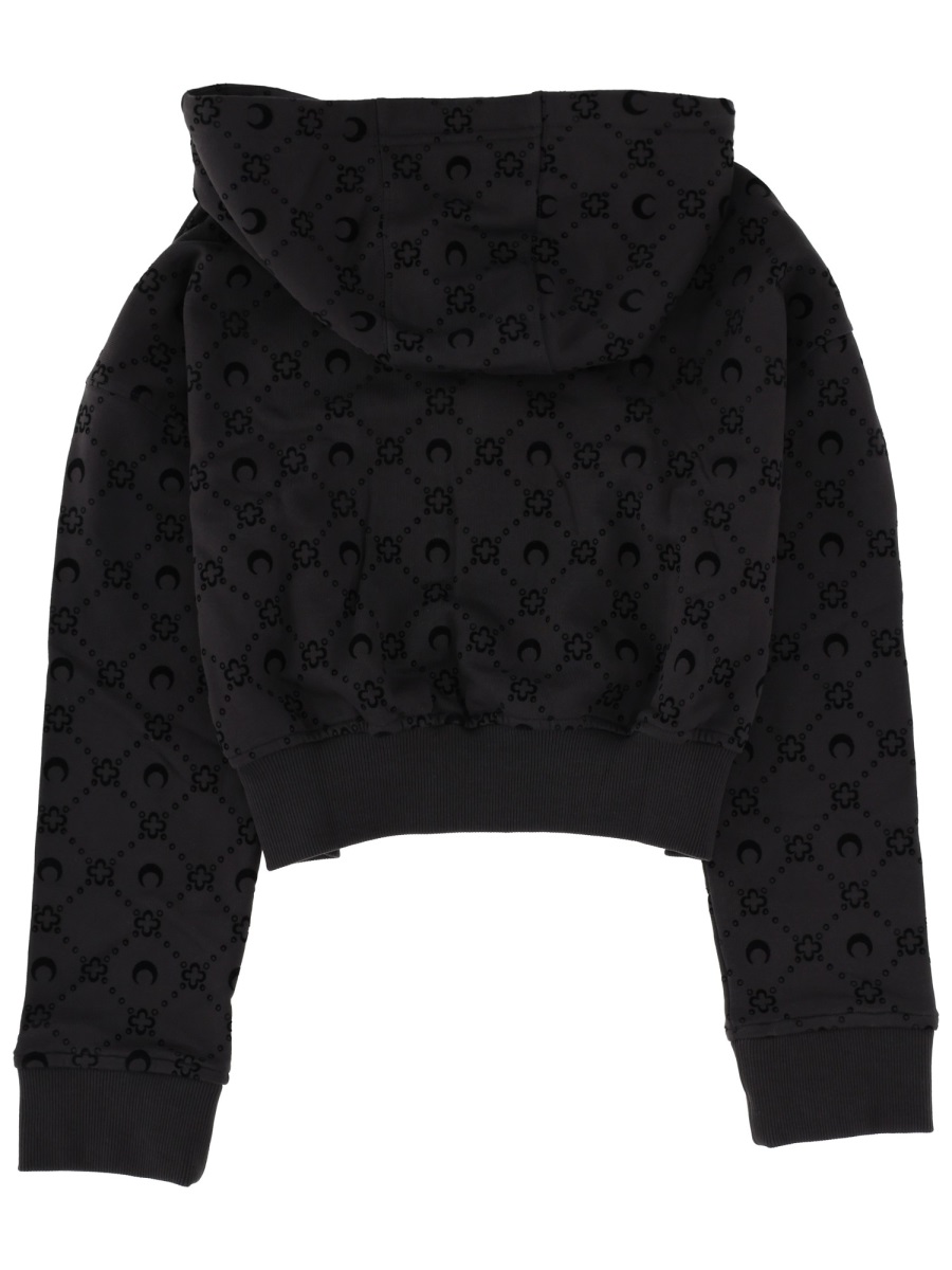 "MONOGRAM" SWEATSHIRT WST019ACJER0089BK99 (MARINE SERRE / ニット・セーター・カーディガン ) | MARINE SERRE (マリーン セル)(1)