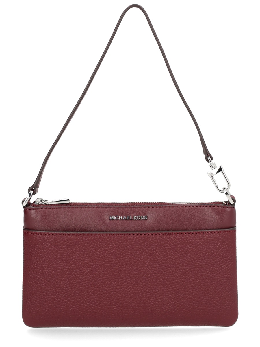LEATHER CLUTCH BAG 32F5SJ6F6L610OXBLOOD (MICHAEL MICHAEL KORS / クラッチバッグ・ポーチ ) | MICHAEL MICHAEL KORS (マイケル・マイケル・コース)