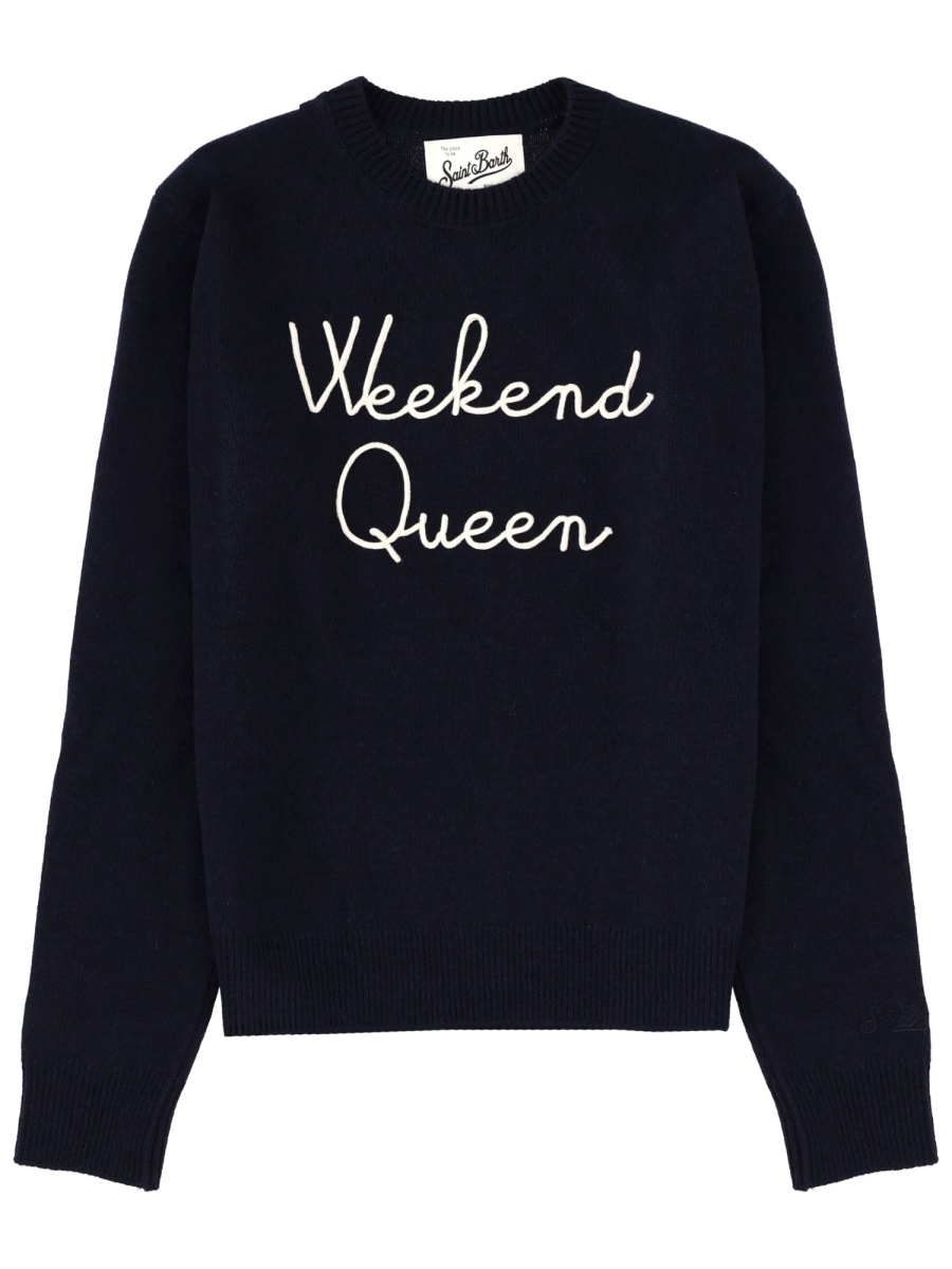 "NEW QUEEN" JERSEY QUE001003970I61 (MC2 SAINT BARTH / ニット・セーター・カーディガン ) | MC2 SAINT BARTH (エムシーツーセイントバース)