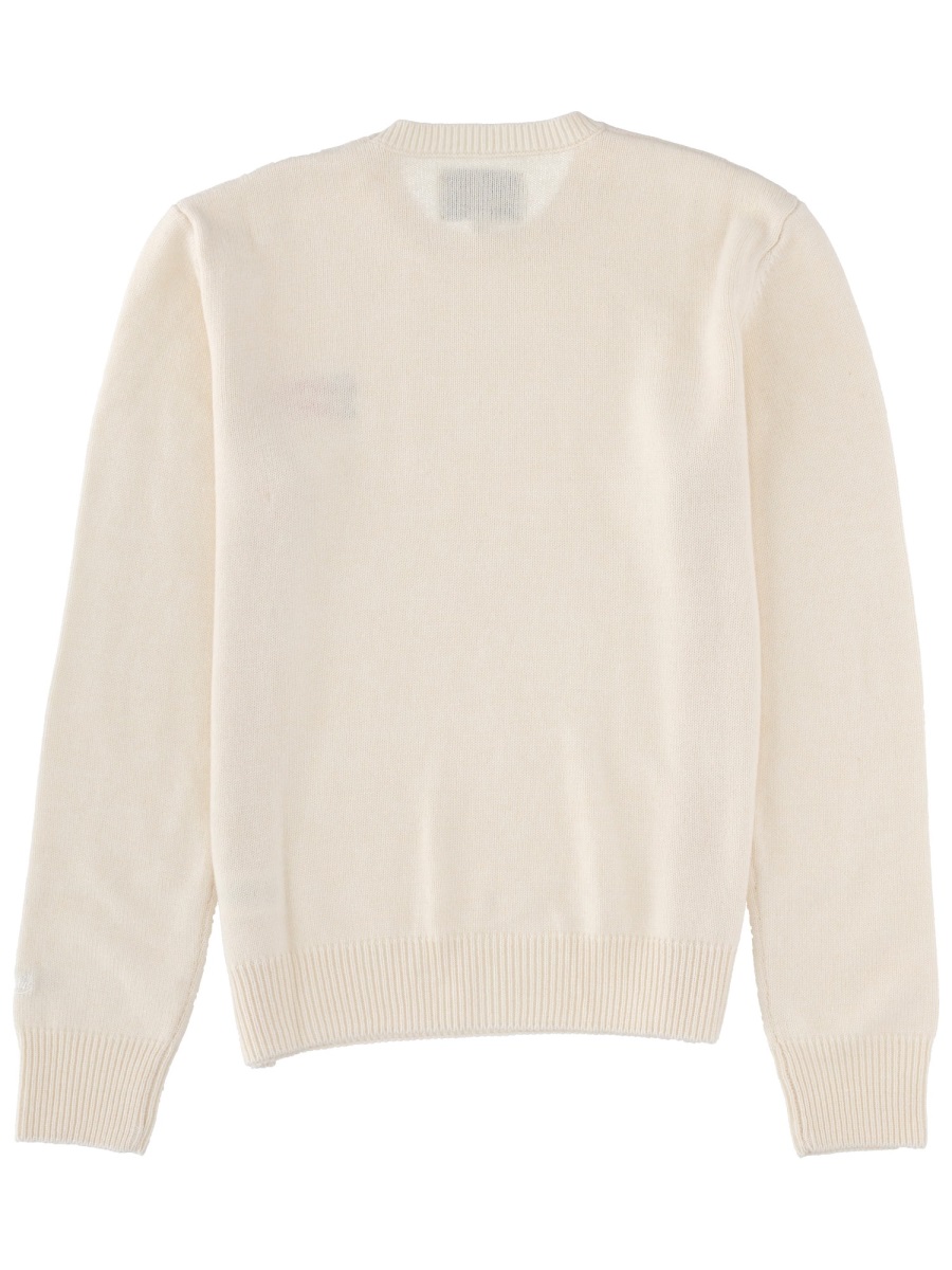 "NEW QUEEN" JERSEY WITH EMBROIDERY QUE003203948I10 (MC2 SAINT BARTH / ニット・セーター・カーディガン ) | MC2 SAINT BARTH (エムシーツーセイントバース)(1)