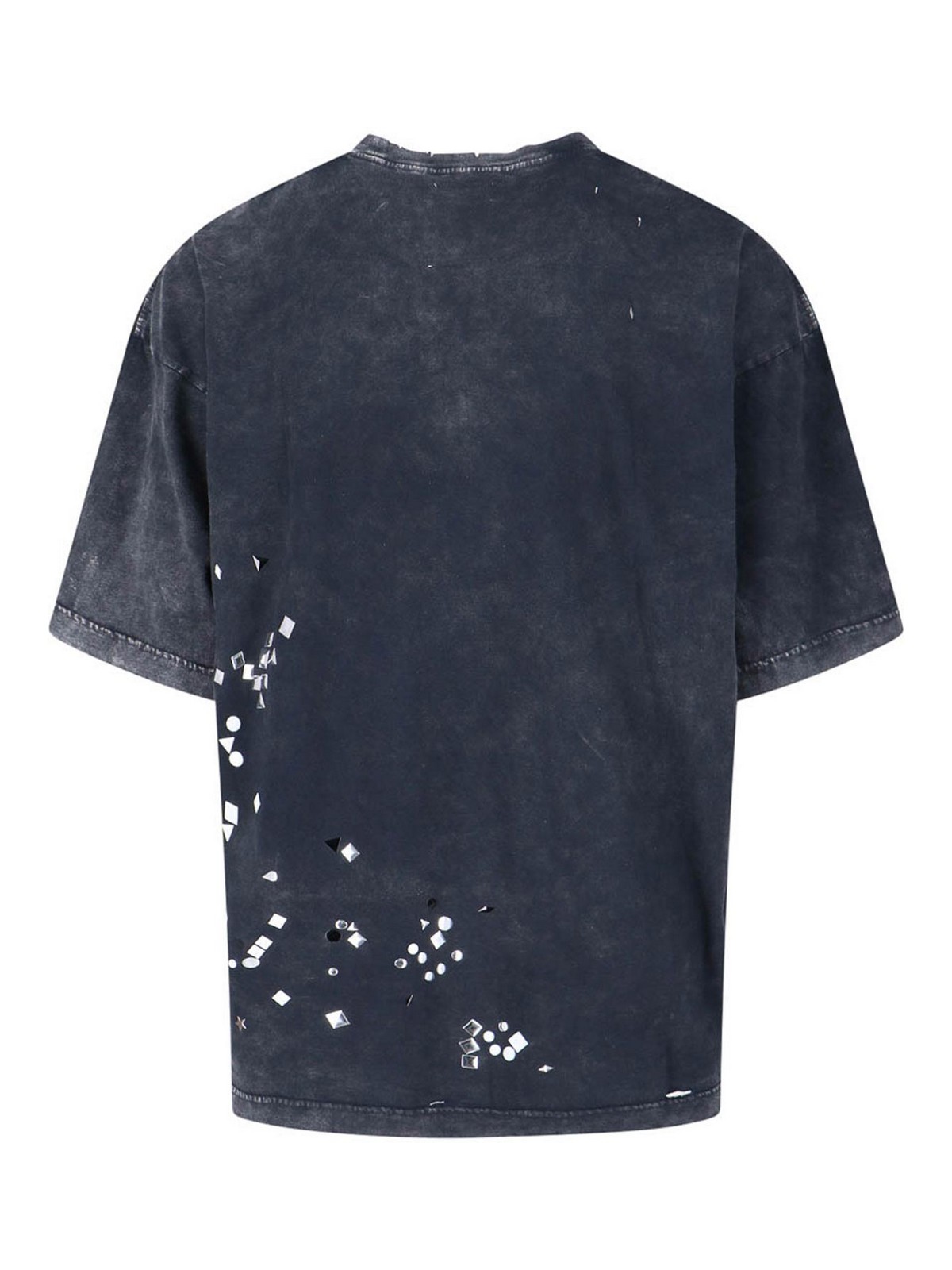 Logo T-Shirt With Studs A15TS631BLACK (Maison Mihara Yasuhiro / Tシャツ・カットソー ) | Maison Mihara Yasuhiro (メゾン ミハラ ヤスヒロ)(1)
