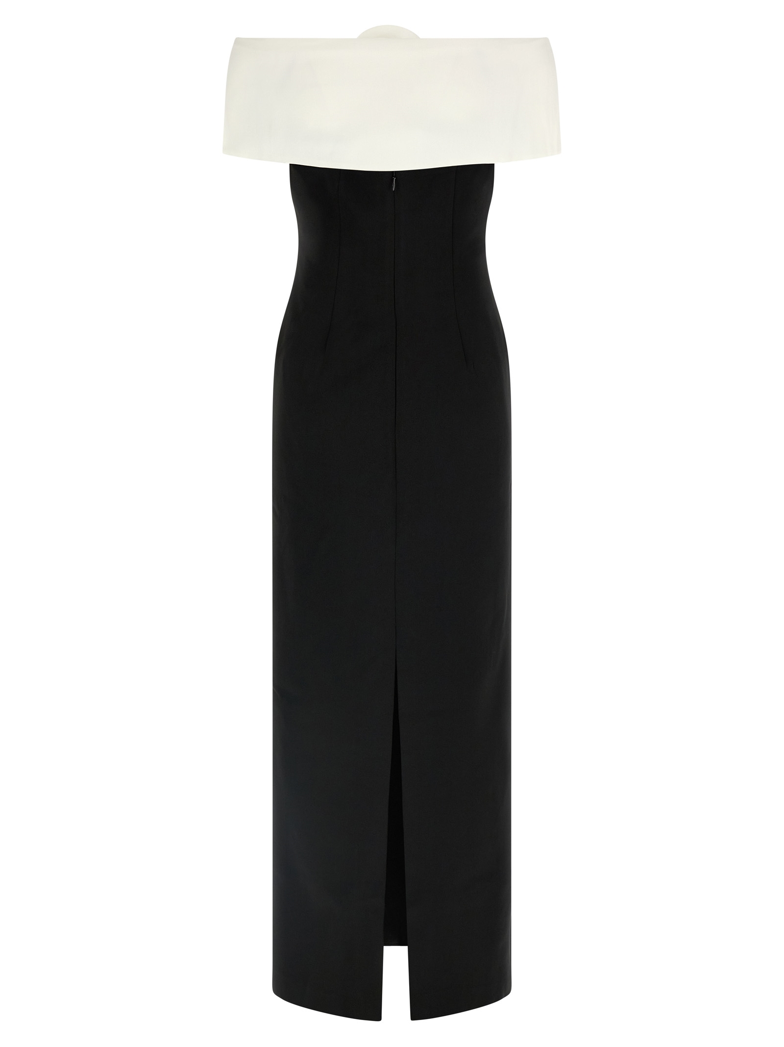 'Black Crêpe Flower Maxi' dress RS26180XBBLACK (self-portrait / スカート ) | self-portrait (セルフ・ポートレイト)(1)