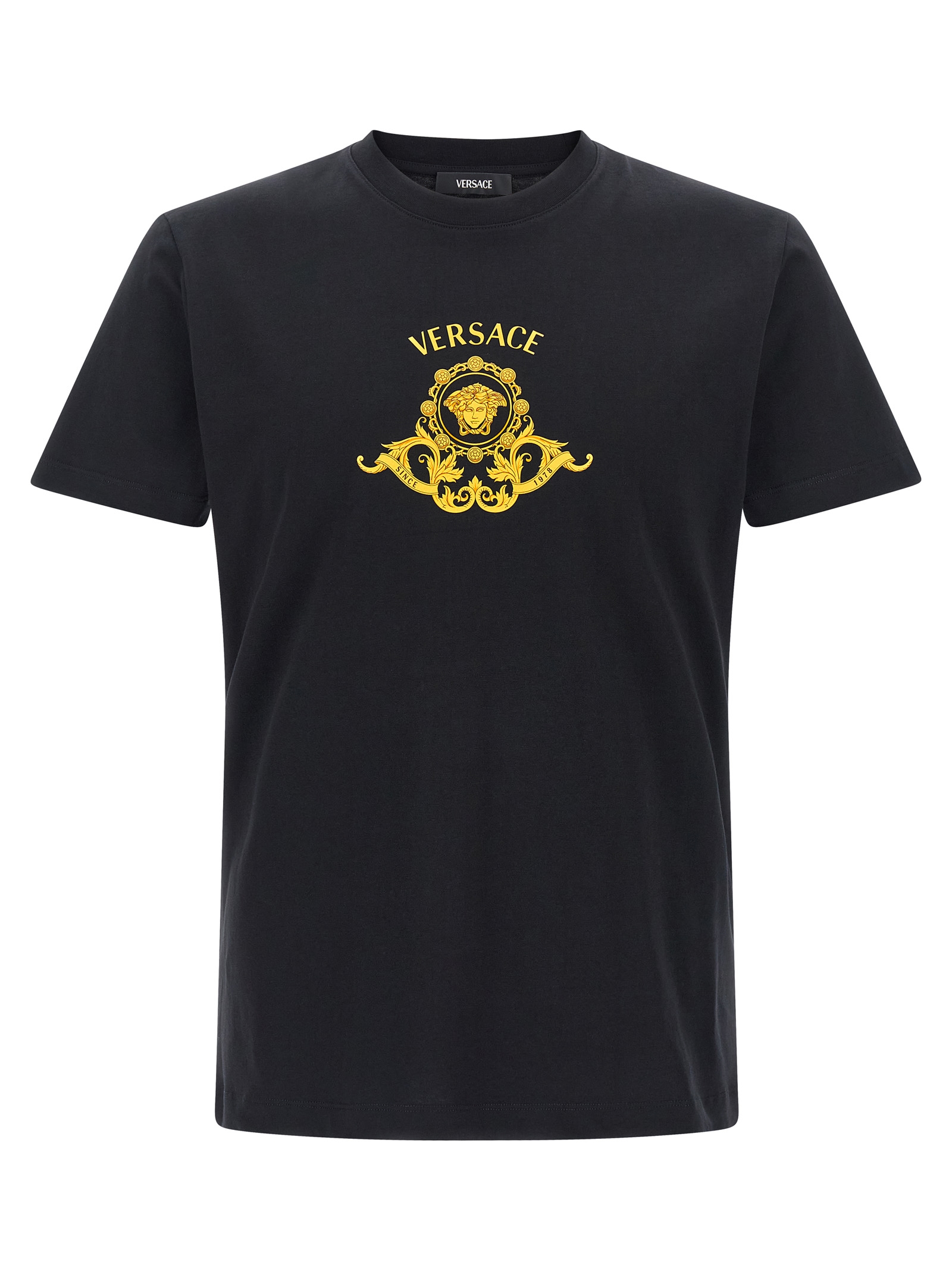 'Hall of Heroes Crest' T-shirt 10139441A167041B000 (VERSACE / Tシャツ・カットソー ) | VERSACE (ヴェルサーチェ)