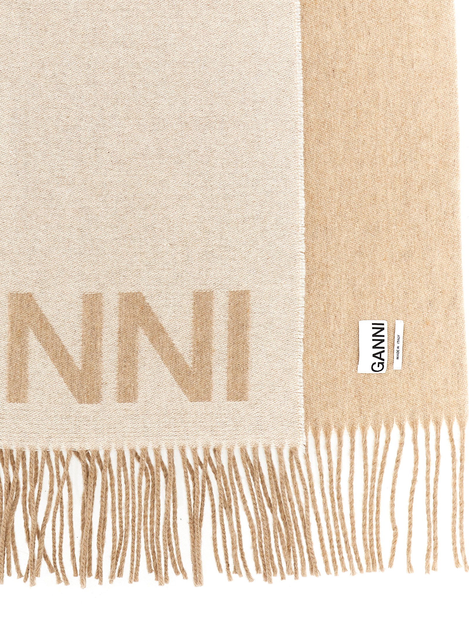 Maxi logo scarf A3909135 (GANNI / スカーフ・マフラー ) | GANNI (ガニー)(2)