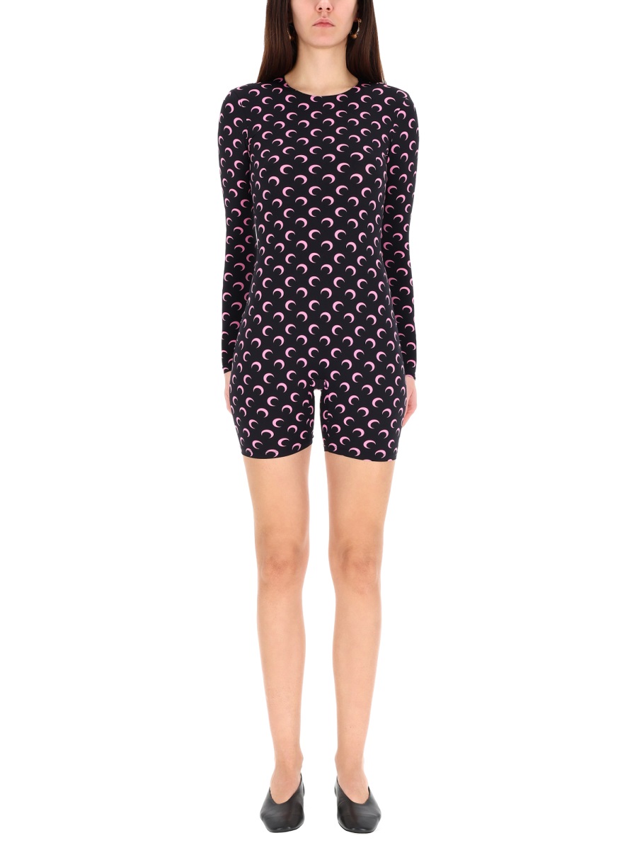 "MOON" SUIT WJS010ACJER0001BK90 (MARINE SERRE / ワンピース・ドレス・オールインワン ) | MARINE SERRE (マリーン セル)