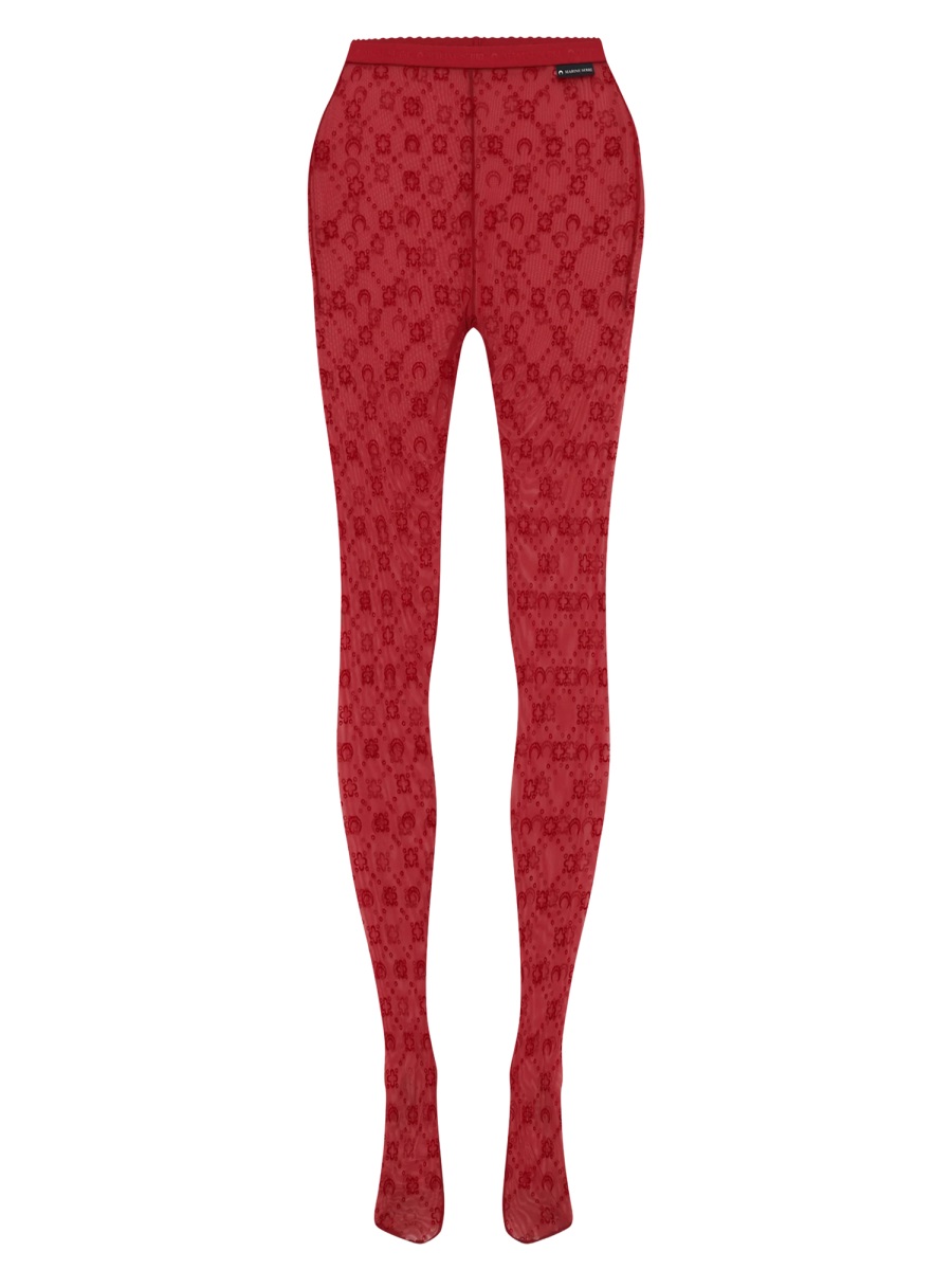 "MONOGRAM" SOCKS WUW034ACJER0005RD11 (MARINE SERRE / ニット・セーター・カーディガン ) | MARINE SERRE (マリーン セル)