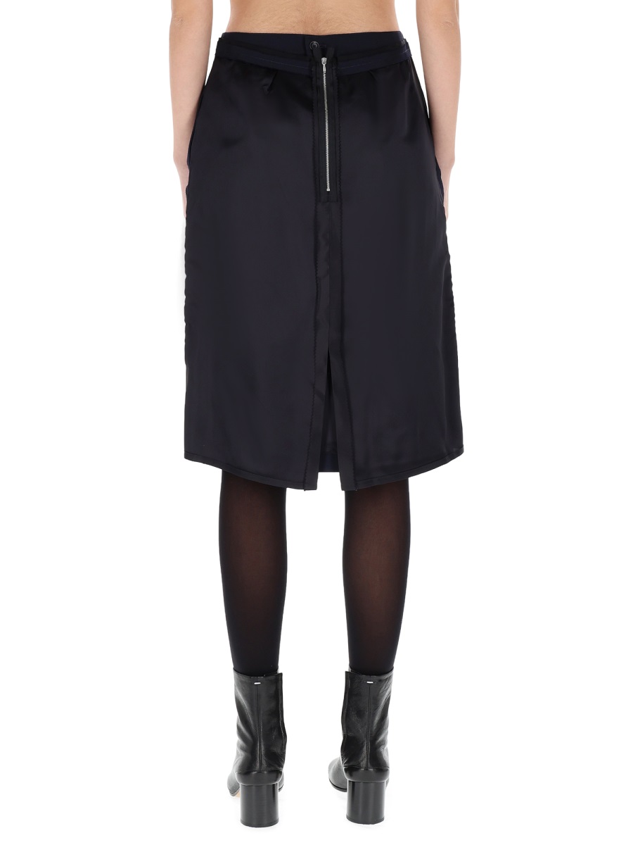 MIDI SKIRT WITH ZIPPER DETAIL S51ME0045MTN107524 (Maison Margiela / スカート ) | Maison Margiela (メゾン マルジェラ)(3)