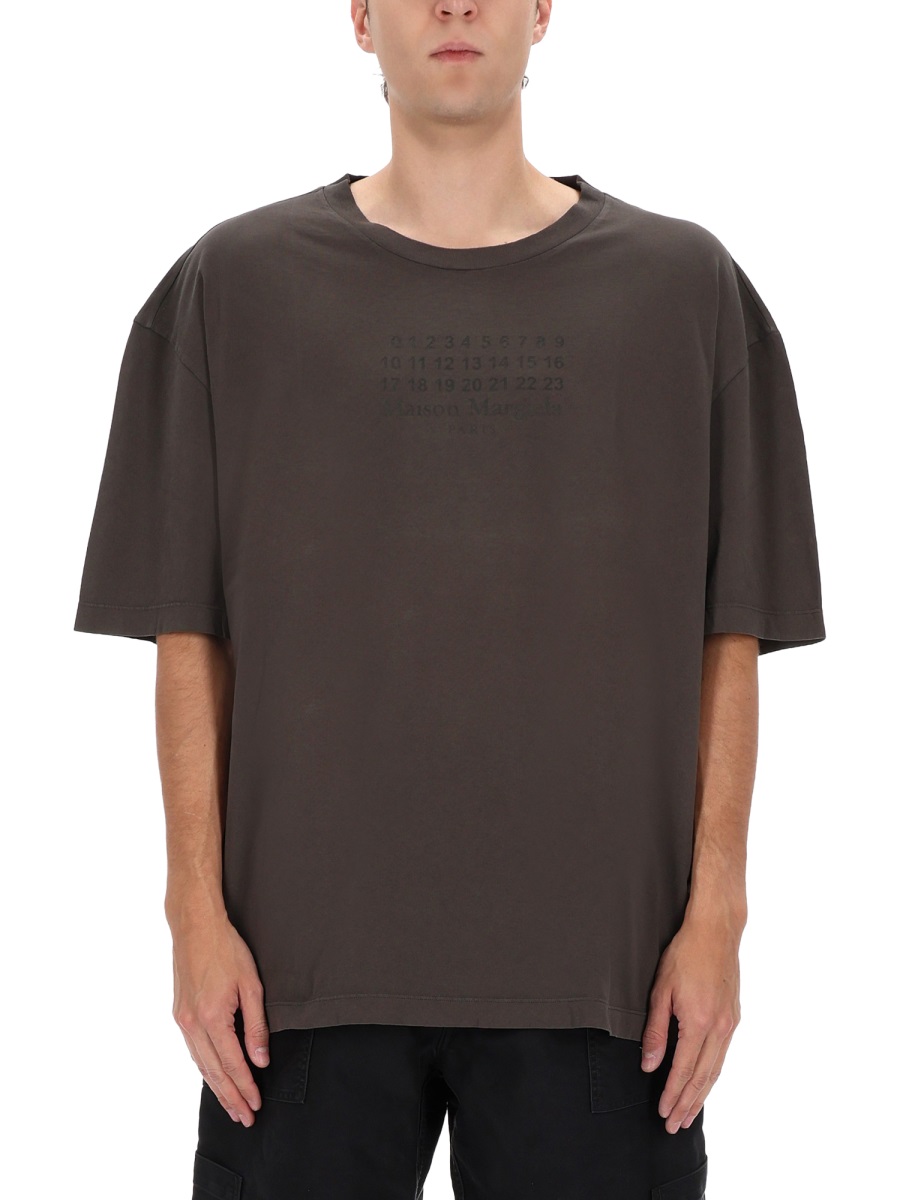 T-SHIRT WITH LOGO S67GC0042S24575810 (Maison Margiela / Tシャツ・カットソー ) | Maison Margiela (メゾン マルジェラ)
