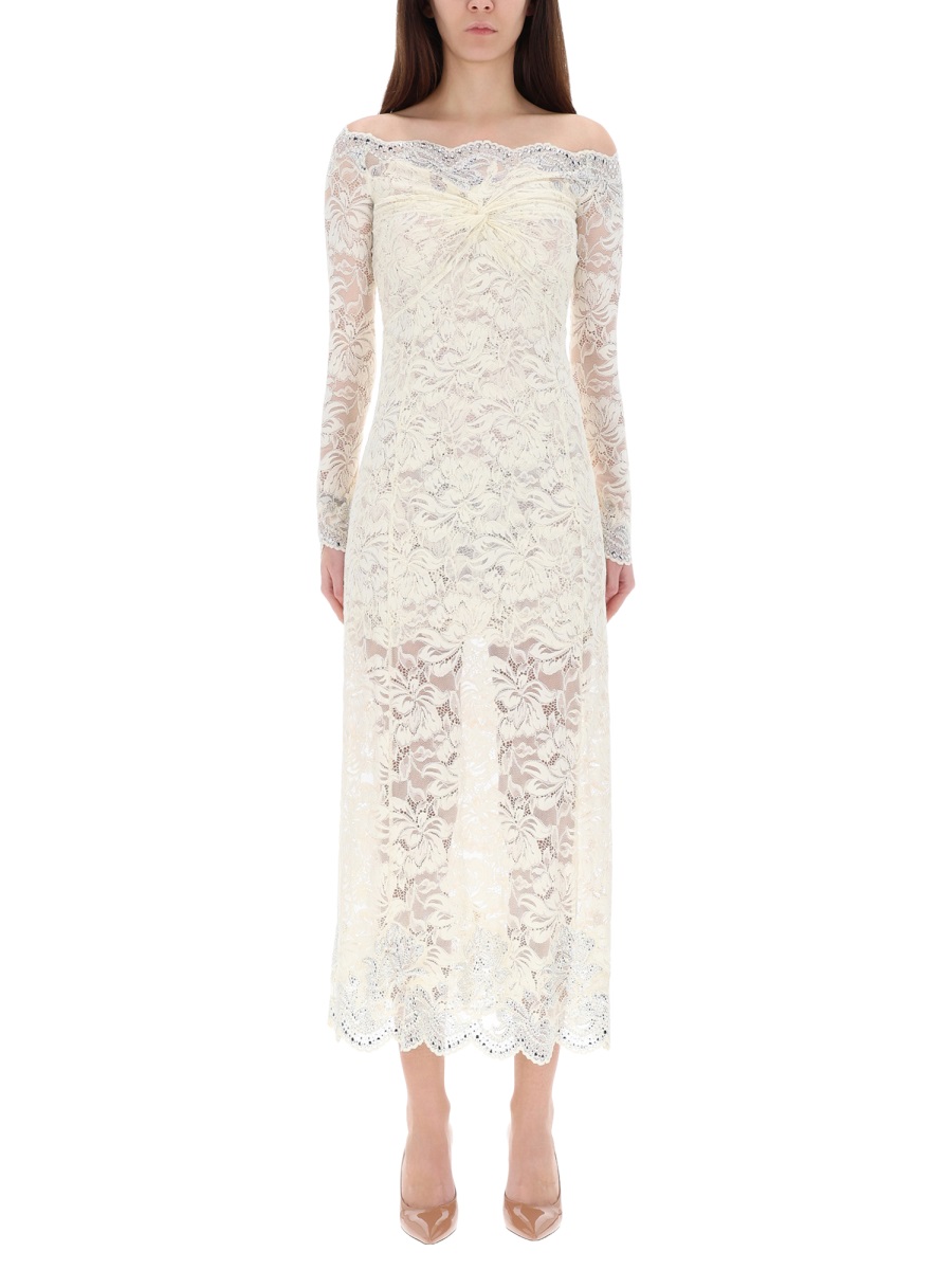 LONG LACE DRESS 25HJRO209PA0170P105 (Rabanne / ワンピース・ドレス・オールインワン ) | Rabanne (ラバンヌ)