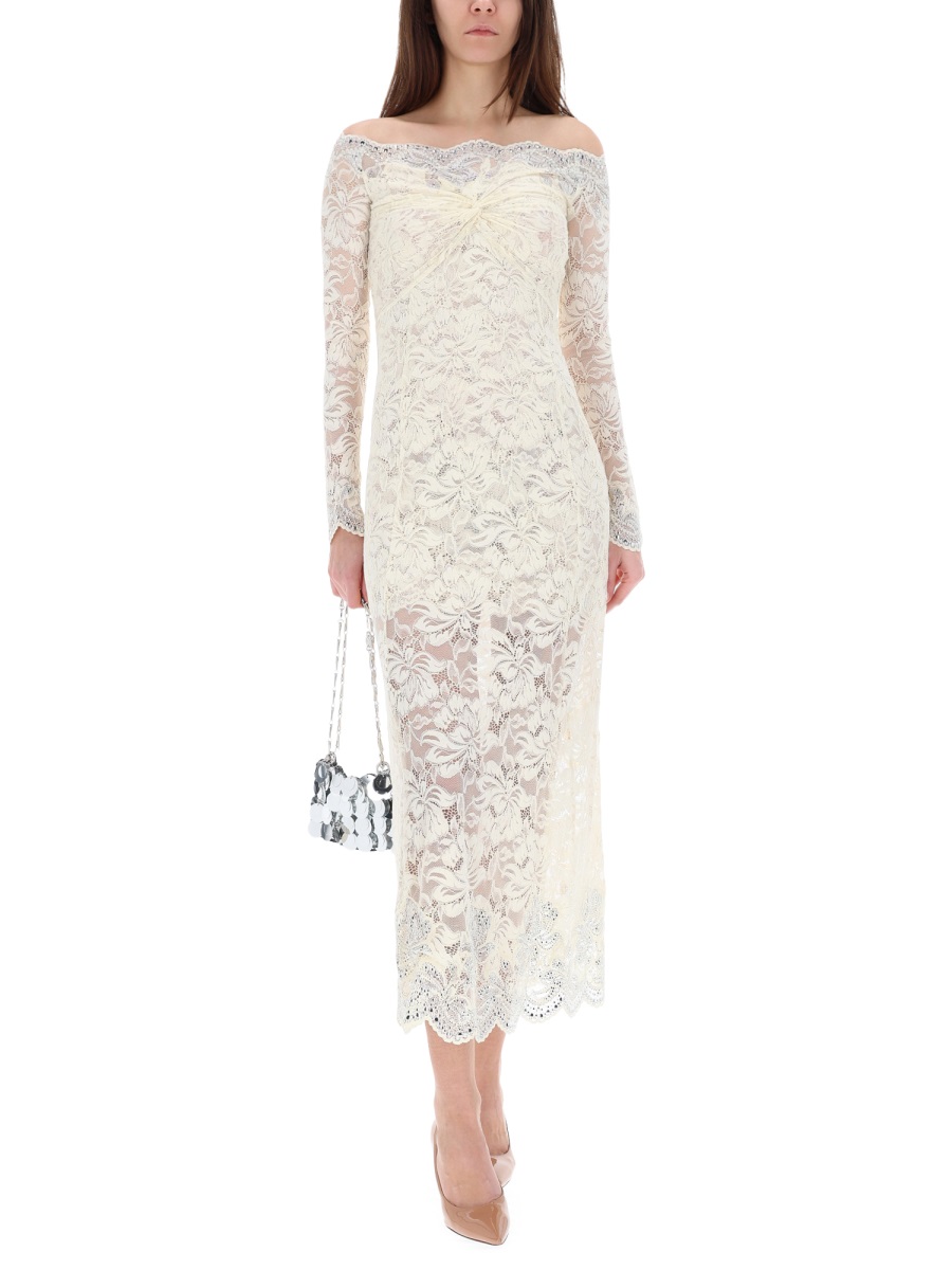 LONG LACE DRESS 25HJRO209PA0170P105 (Rabanne / ワンピース・ドレス・オールインワン ) | Rabanne (ラバンヌ)(1)