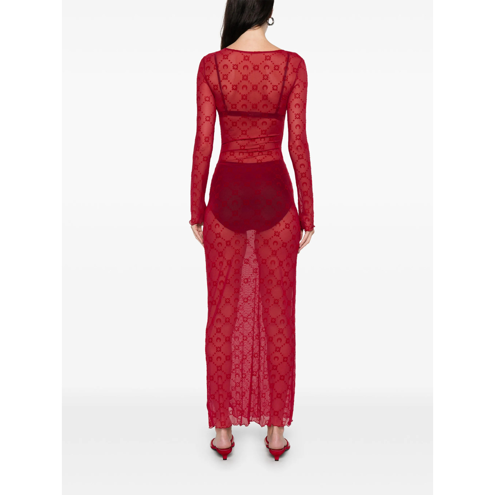 Dress Marine Serre WDR297BCJER0005RD11 (MARINE SERRE / ワンピース・ドレス・オールインワン ) | MARINE SERRE (マリーン セル)(3)