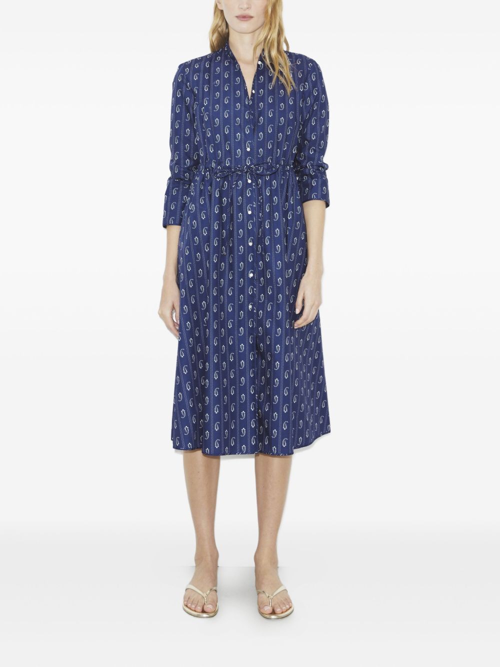 Tory Burch Dresses Blue 177455401 (TORY BURCH / ワンピース・ドレス・オールインワン ) | TORY BURCH (トリーバーチ)(1)