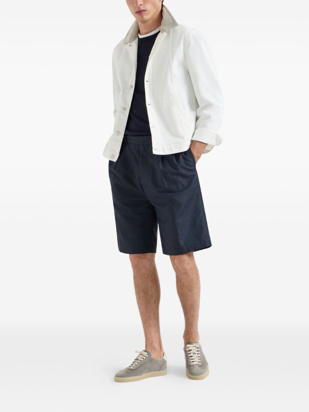 Brunello Cucinelli Sneakers Grey MZUMGLJ336CIK14 (Brunello Cucinelli / スニーカー ) | Brunello Cucinelli (ブルネロ・クチネリ)(1)