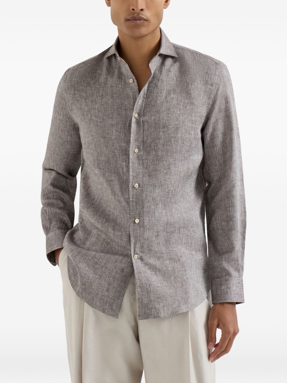 Brunello Cucinelli Shirts MM6840627C146 (Brunello Cucinelli / シャツ・ブラウス ) | Brunello Cucinelli (ブルネロ・クチネリ)(2)