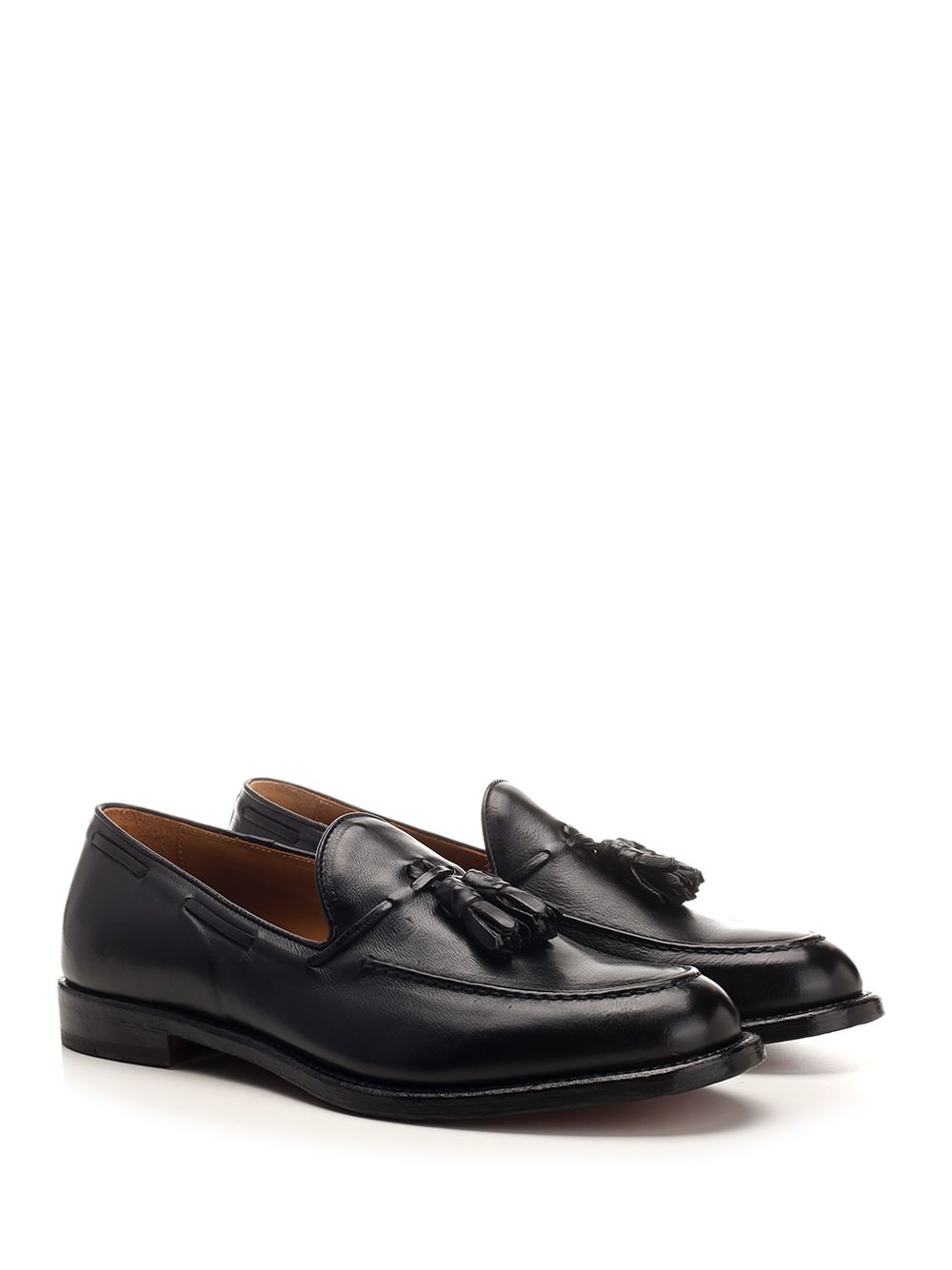 Leather loafer with tassels 1831 (Corvari / ローファー ) | Corvari (コルバリ)(1)