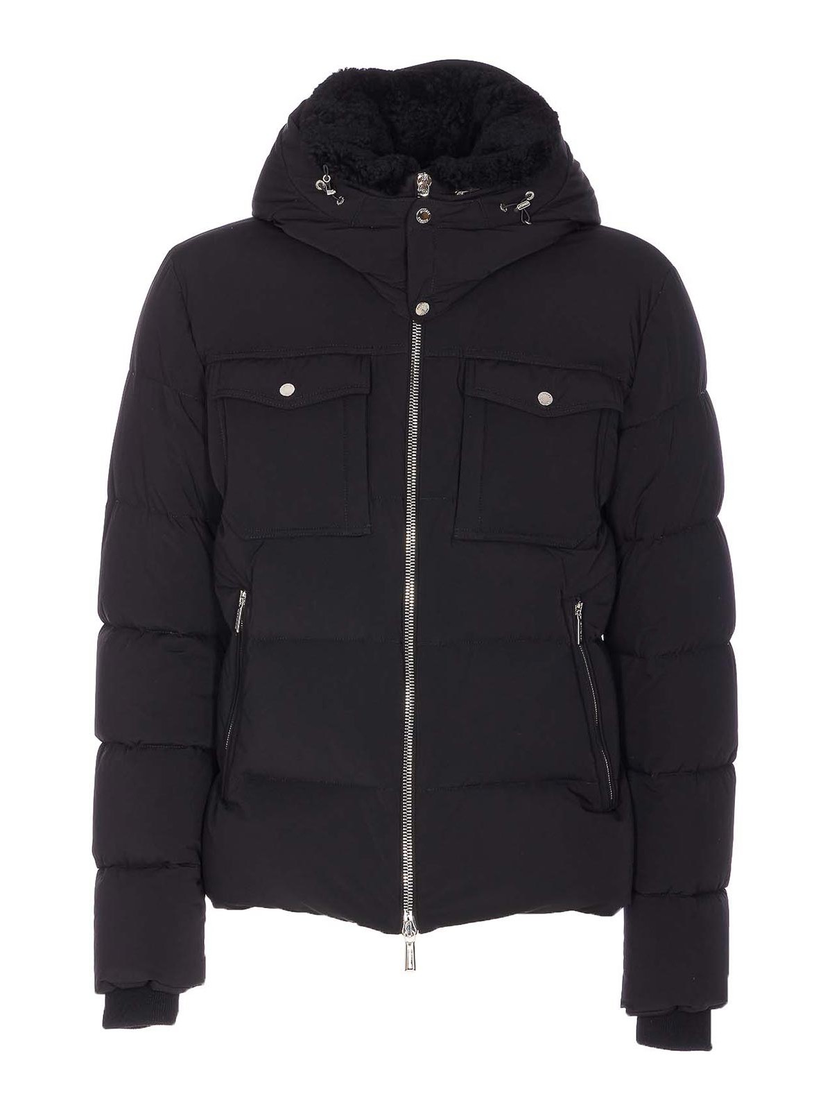 Black Alarick Down Jacket ALARICKKNU0001 (MooRER / ダウンジャケット・コート ) | MooRER (ムーレー)