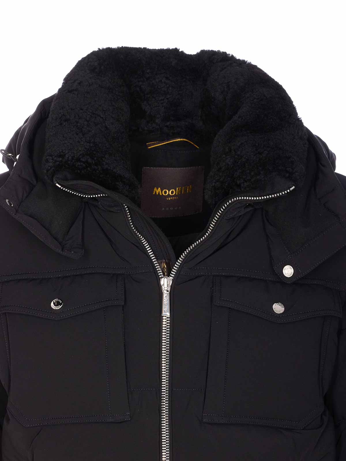 Black Alarick Down Jacket ALARICKKNU0001 (MooRER / ダウンジャケット・コート ) | MooRER (ムーレー)(3)