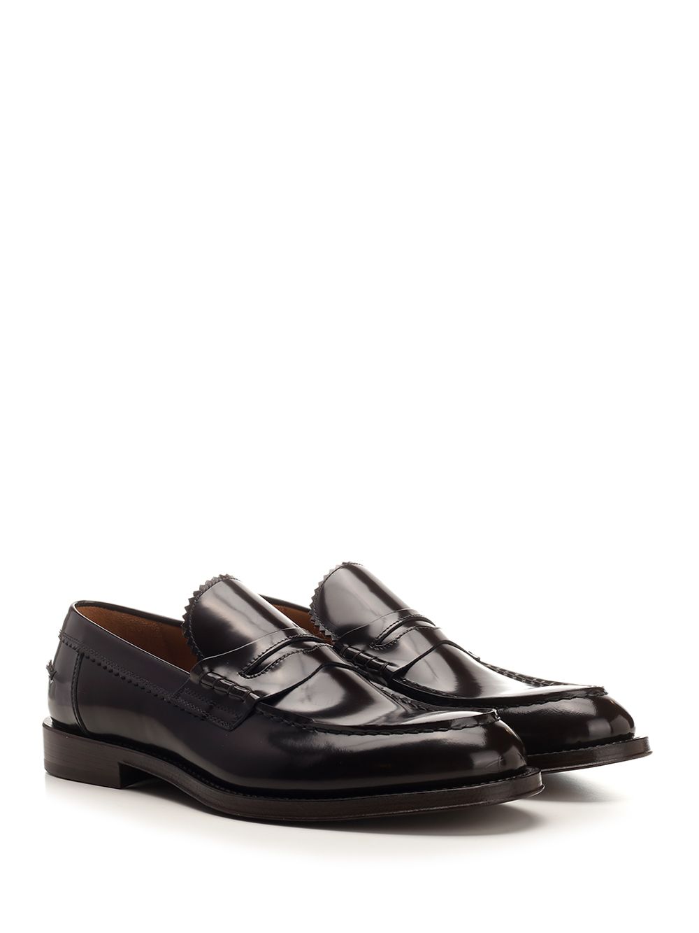 Brushed leather penny loafer 1820 (Corvari / ローファー ) | Corvari (コルバリ)(1)