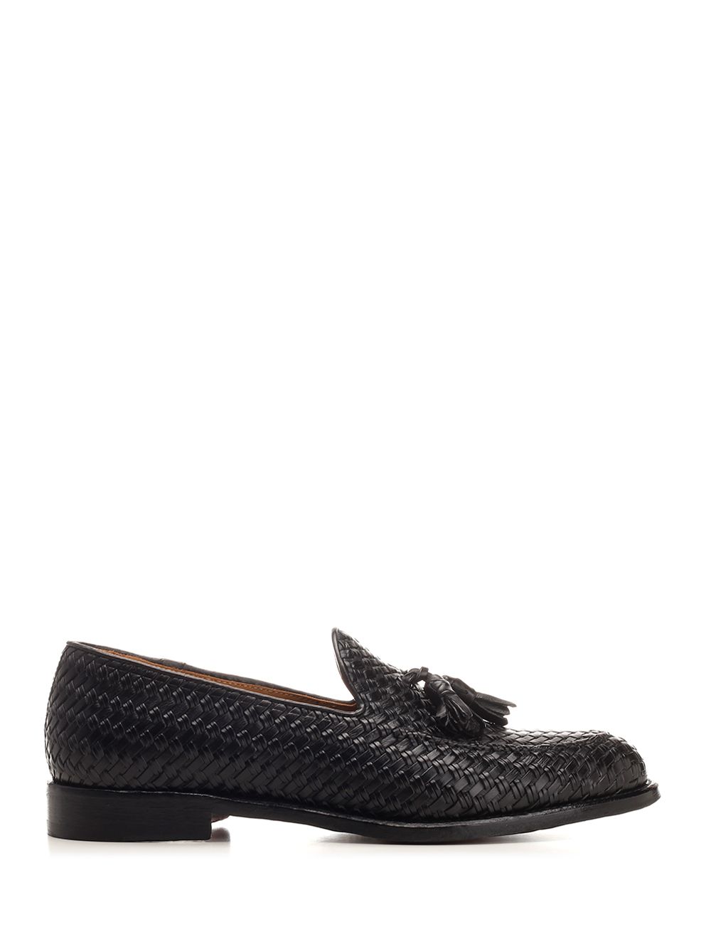 Loafer with tassels in woven leather 1836 (Corvari / ローファー ) | Corvari (コルバリ)