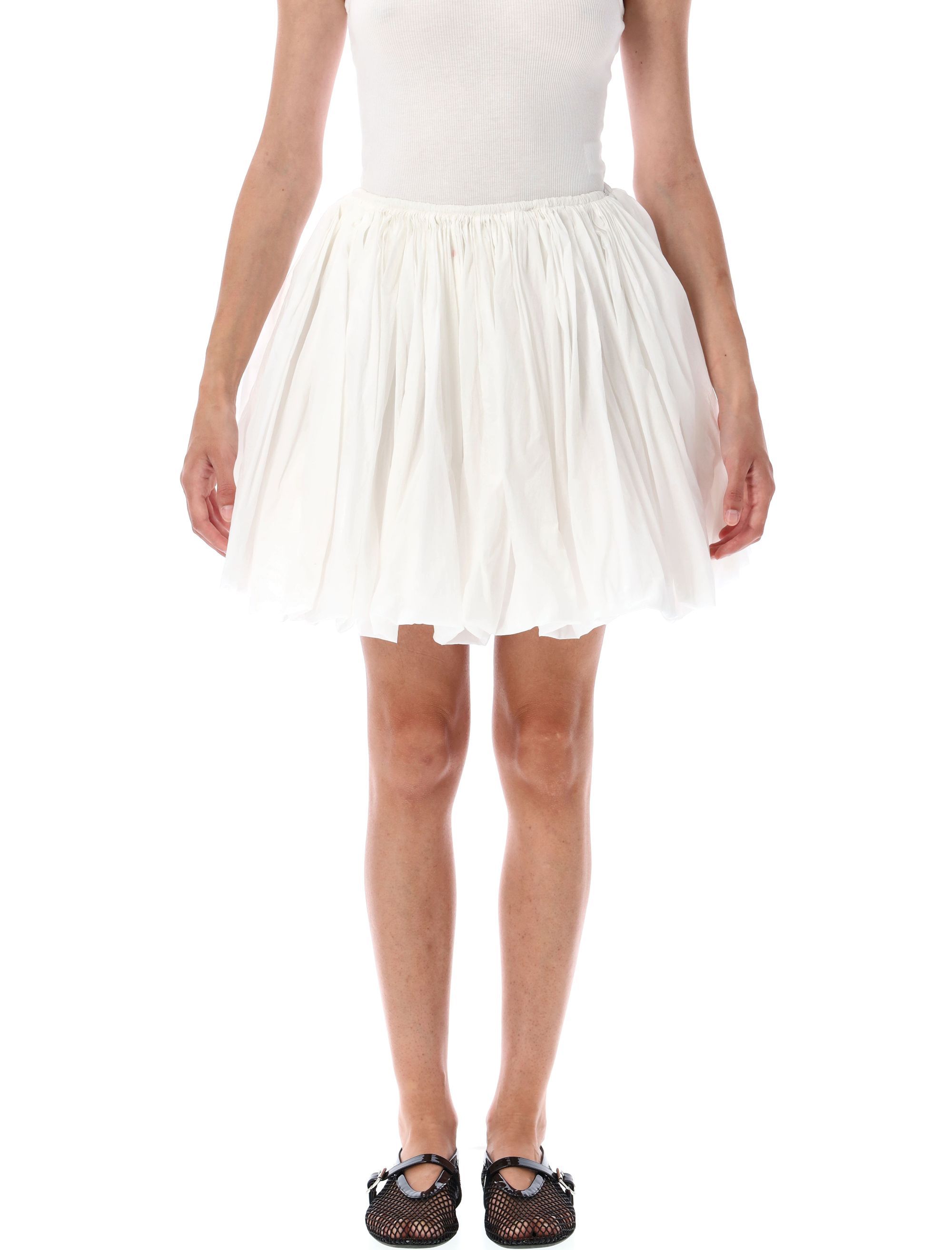 Alaia Skirts White AA9J2338X074B000 (ALAIA / スカート ) | ALAIA (アライア)