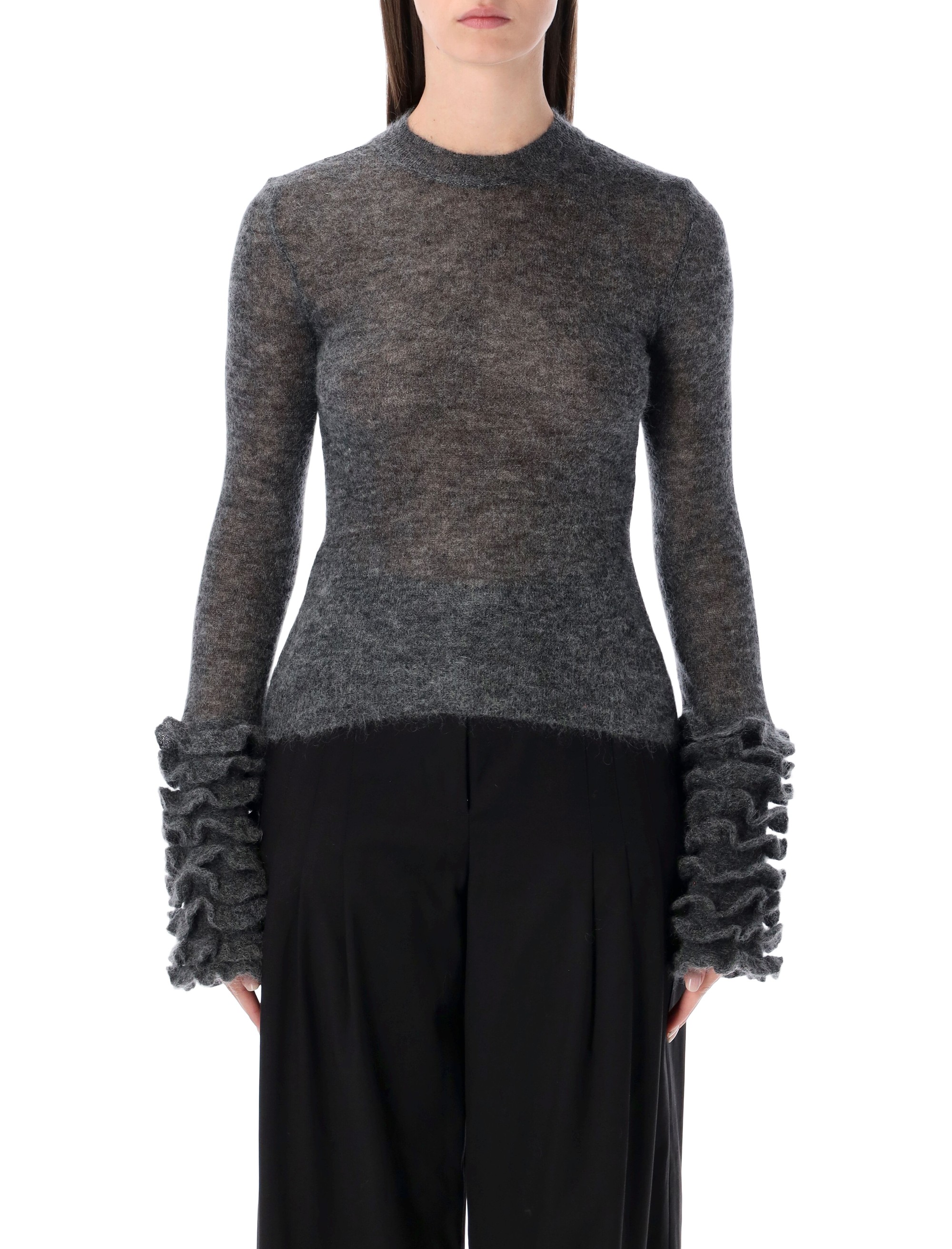 Alaia Sweaters Grey AA9G0076K101B821 (ALAIA / ニット・セーター・カーディガン ) | ALAIA (アライア)