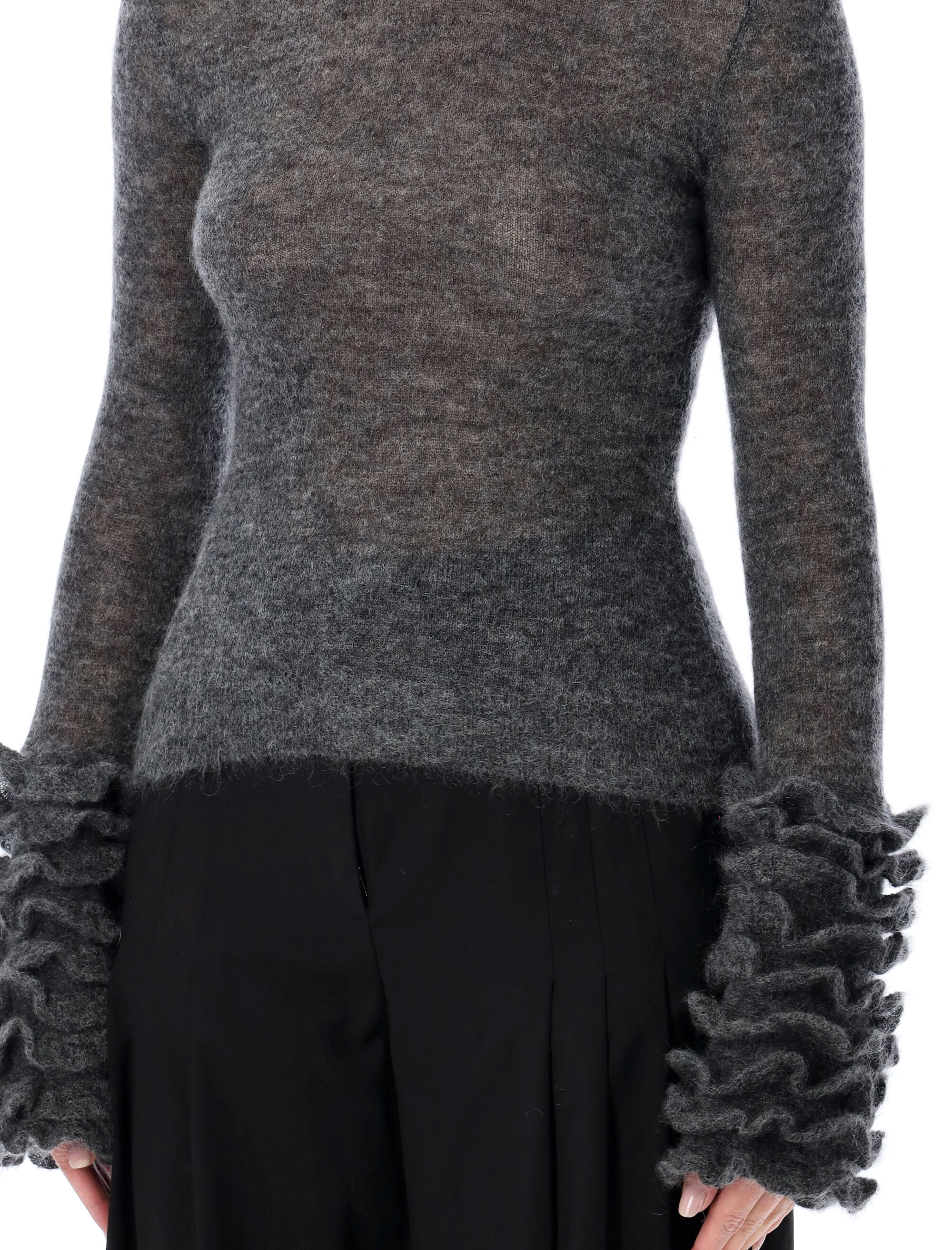 Alaia Sweaters Grey AA9G0076K101B821 (ALAIA / ニット・セーター・カーディガン ) | ALAIA (アライア)(2)