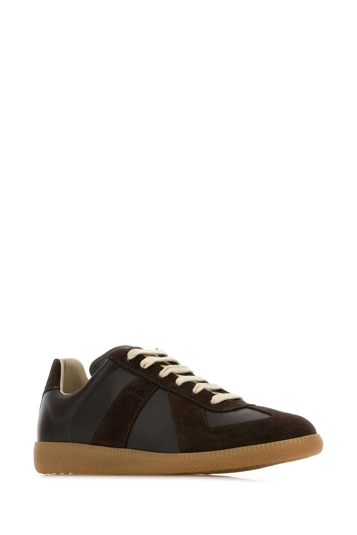 Dark brown leather Replica sneakers S58WS0109P1895T2153 (Maison Margiela / スニーカー ) | Maison Margiela (メゾン マルジェラ)(1)