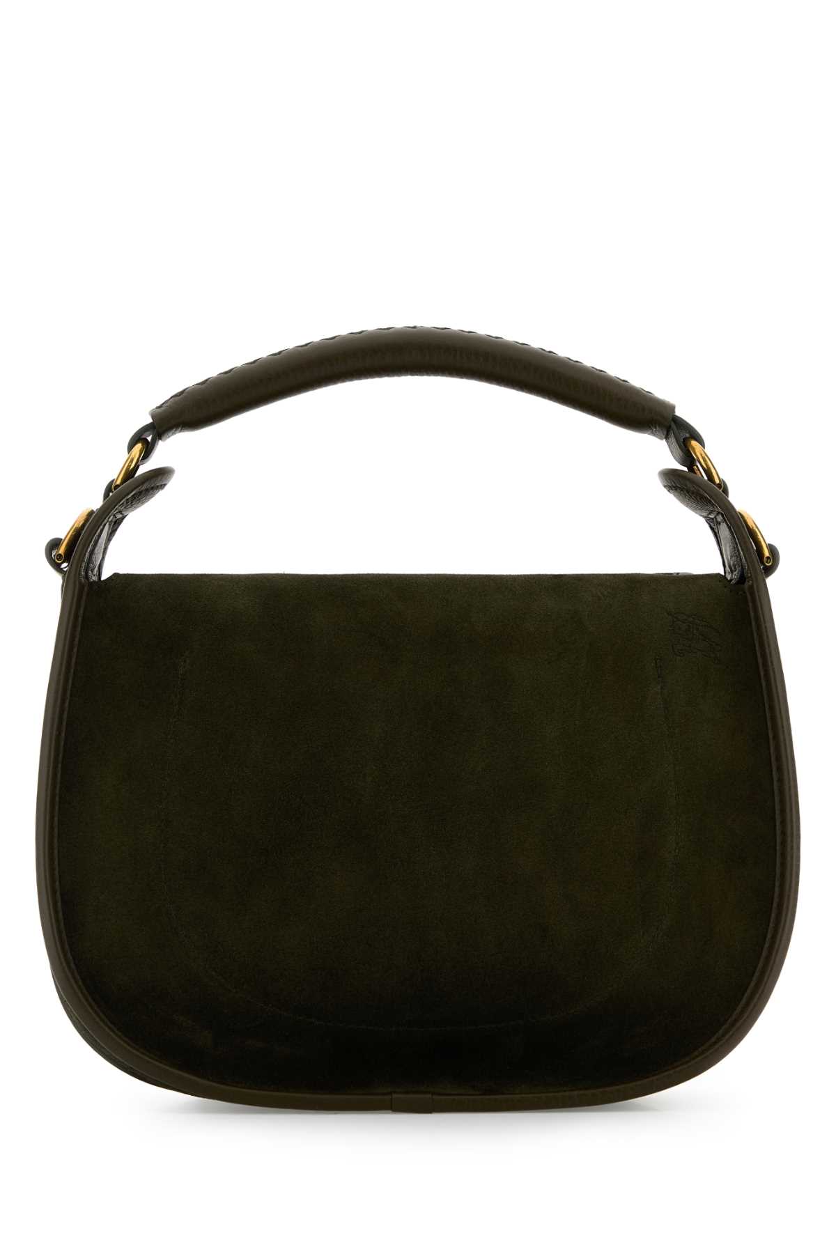 Bottle green suede handbag 8120778C2906 (Burberry / ハンドバッグ・ショルダーバッグ ) | Burberry (バーバリー)(2)