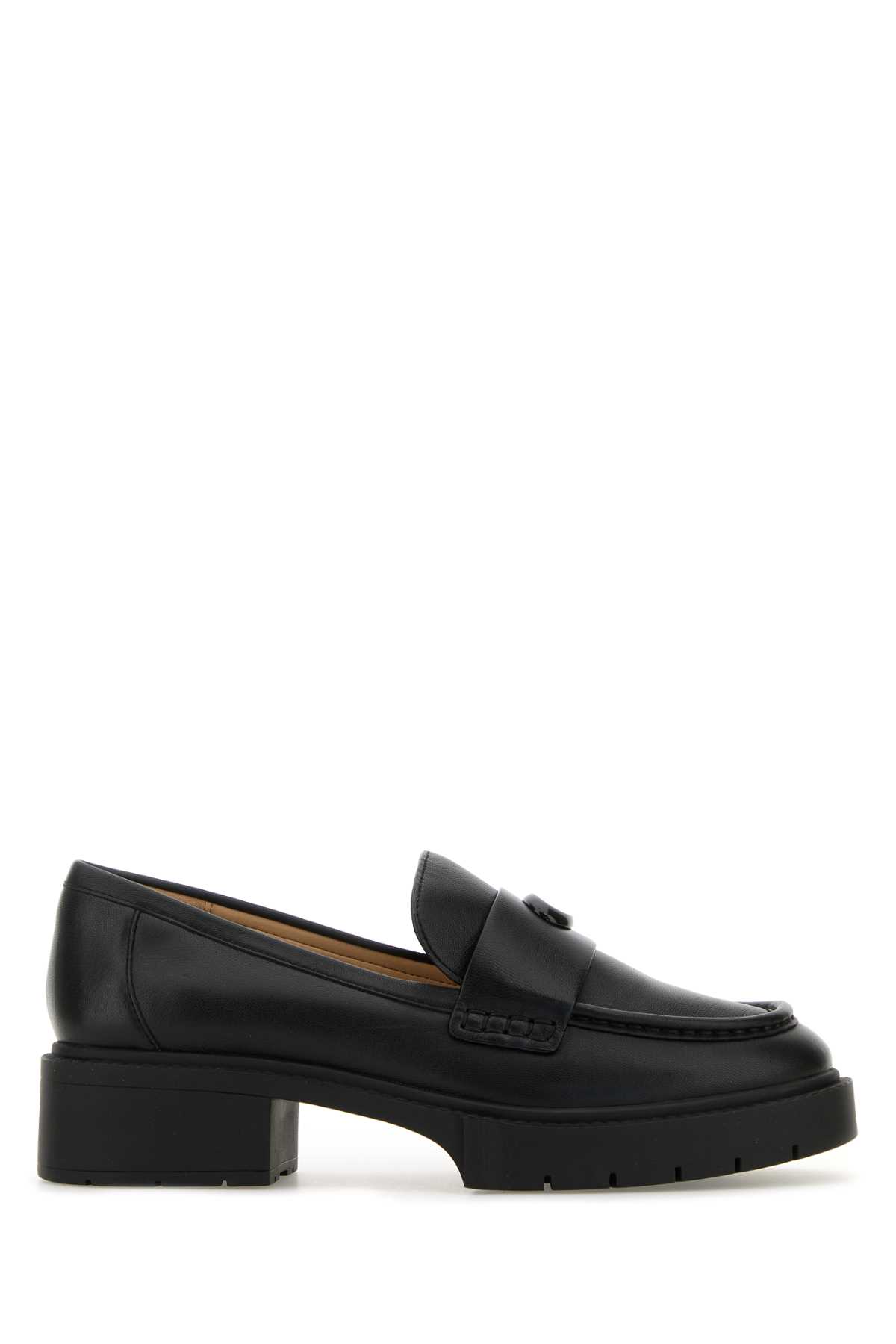 Black leather Leah loafers CB990BLACK (COACH / ローファー ) | COACH (コーチ)