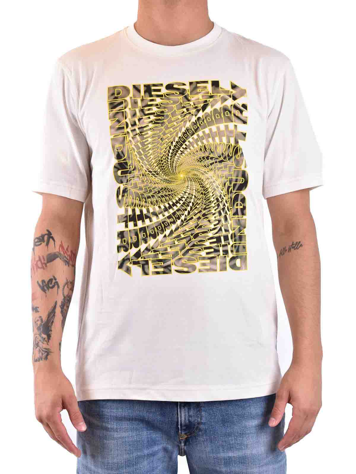 T-Shirt A127020QIAM141 (Diesel / Tシャツ・カットソー ) | Diesel (ディーゼル)(1)