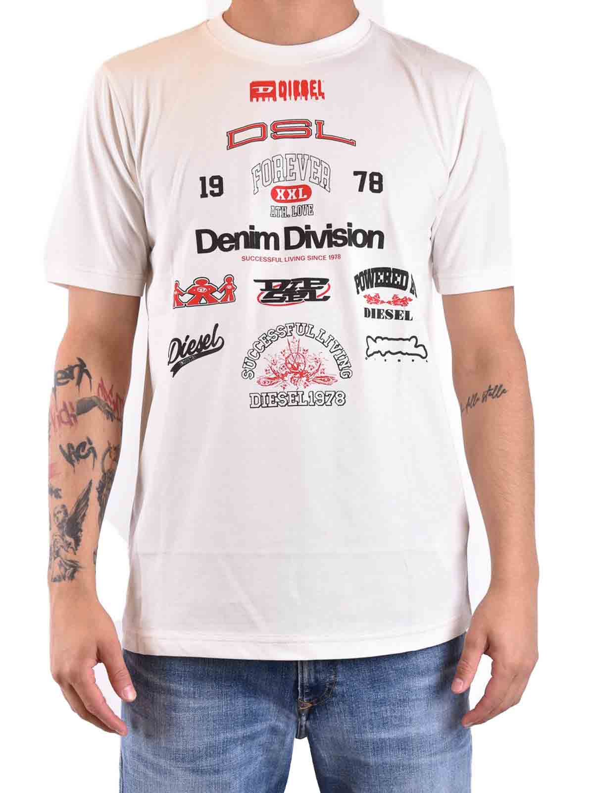 T-Shirt A132840QIAM141 (Diesel / Tシャツ・カットソー ) | Diesel (ディーゼル)(1)