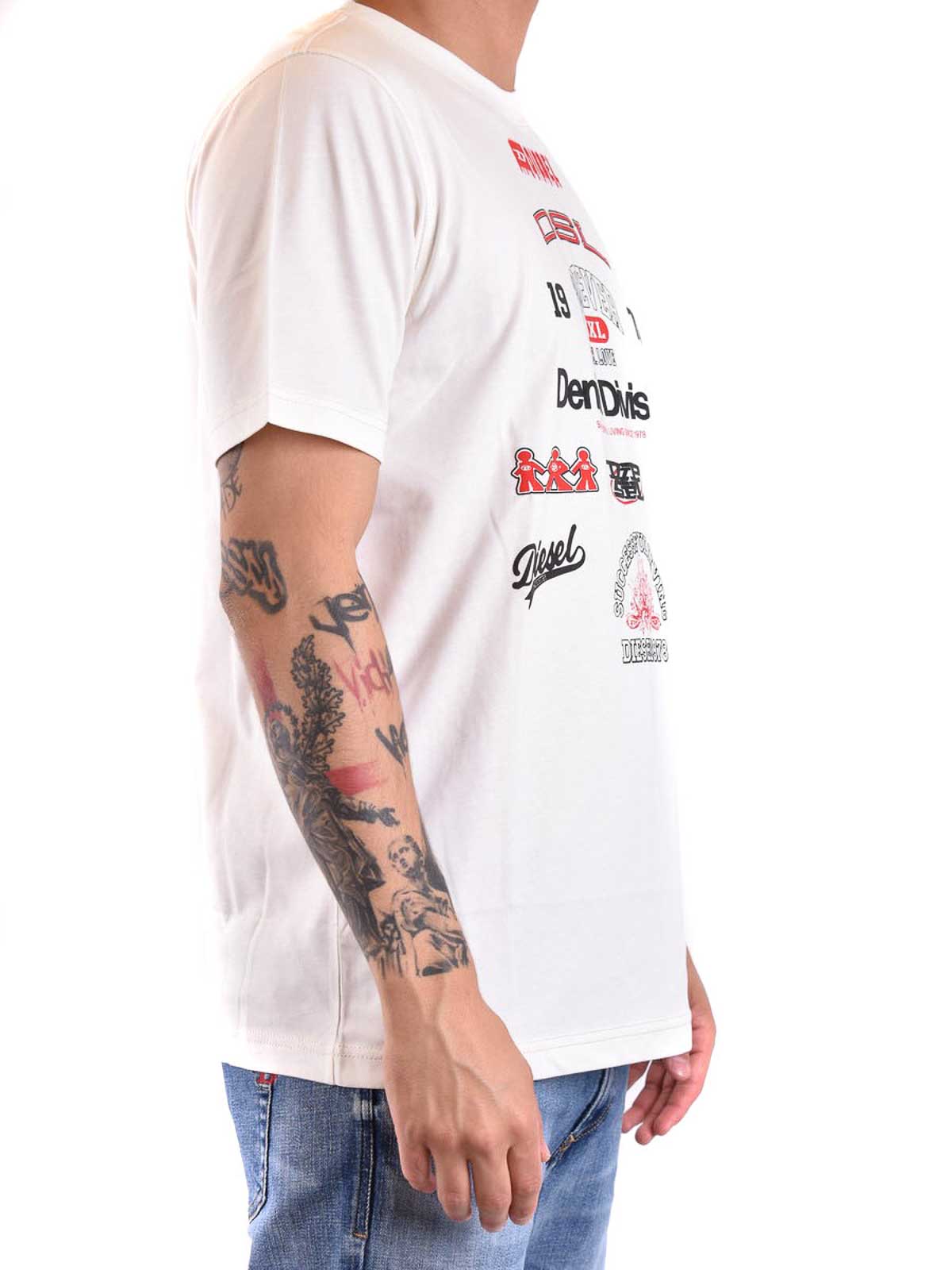 T-Shirt A132840QIAM141 (Diesel / Tシャツ・カットソー ) | Diesel (ディーゼル)(2)