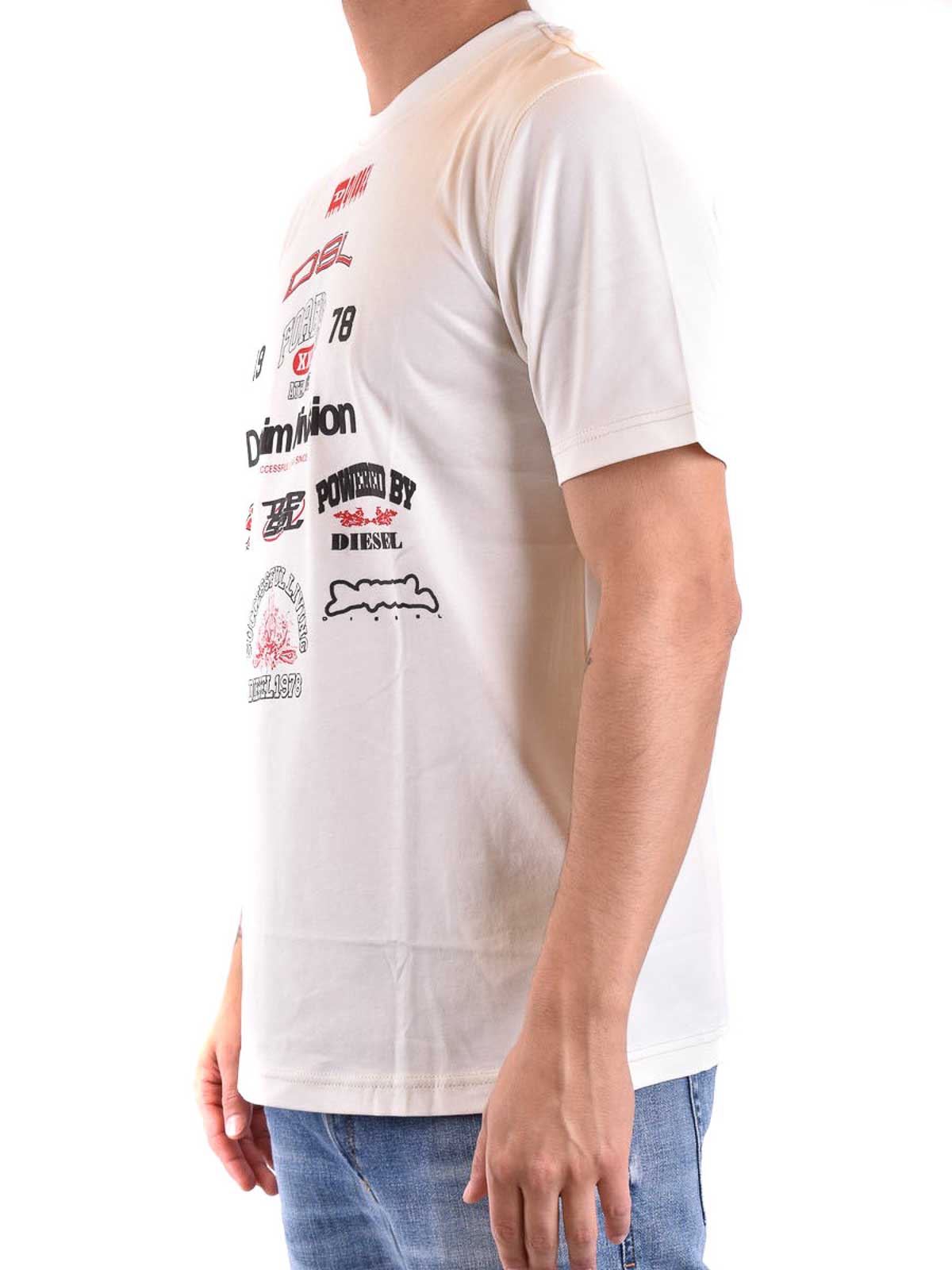 T-Shirt A132840QIAM141 (Diesel / Tシャツ・カットソー ) | Diesel (ディーゼル)(3)