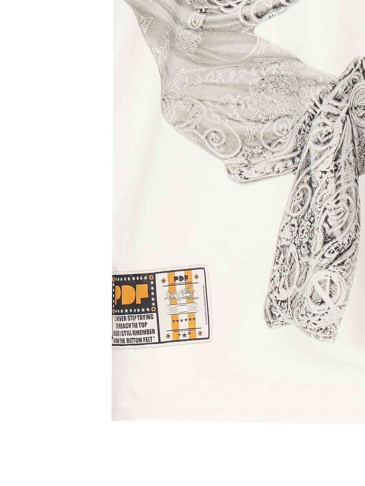 Printed T-Shirt DFM54029TJ110NOWASHWHFK (PDF / Tシャツ・カットソー ) | PDF (プロジェクト ドメニコ フォルミケッティ)(1)