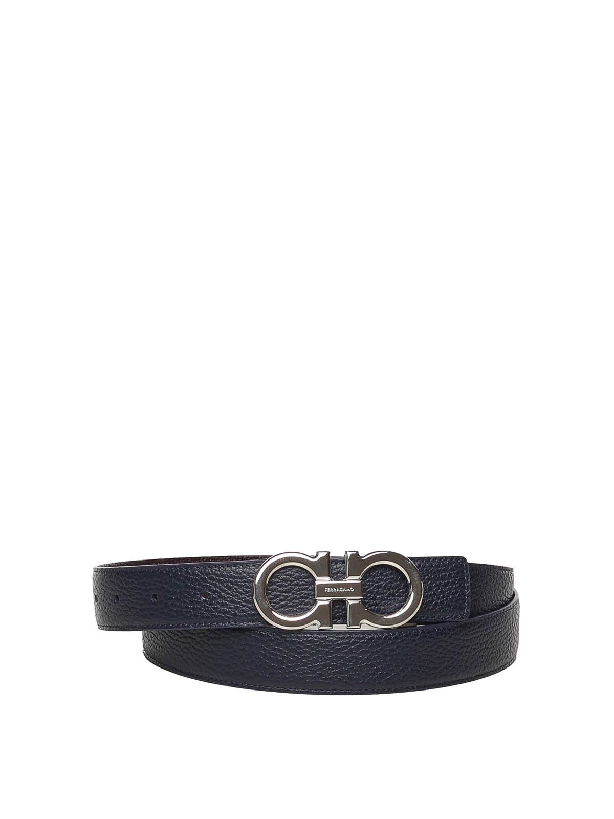 Leather Gancini Belt 670428780487002 (FERRAGAMO / ベルト・サスペンダー ) | FERRAGAMO (フェラガモ)