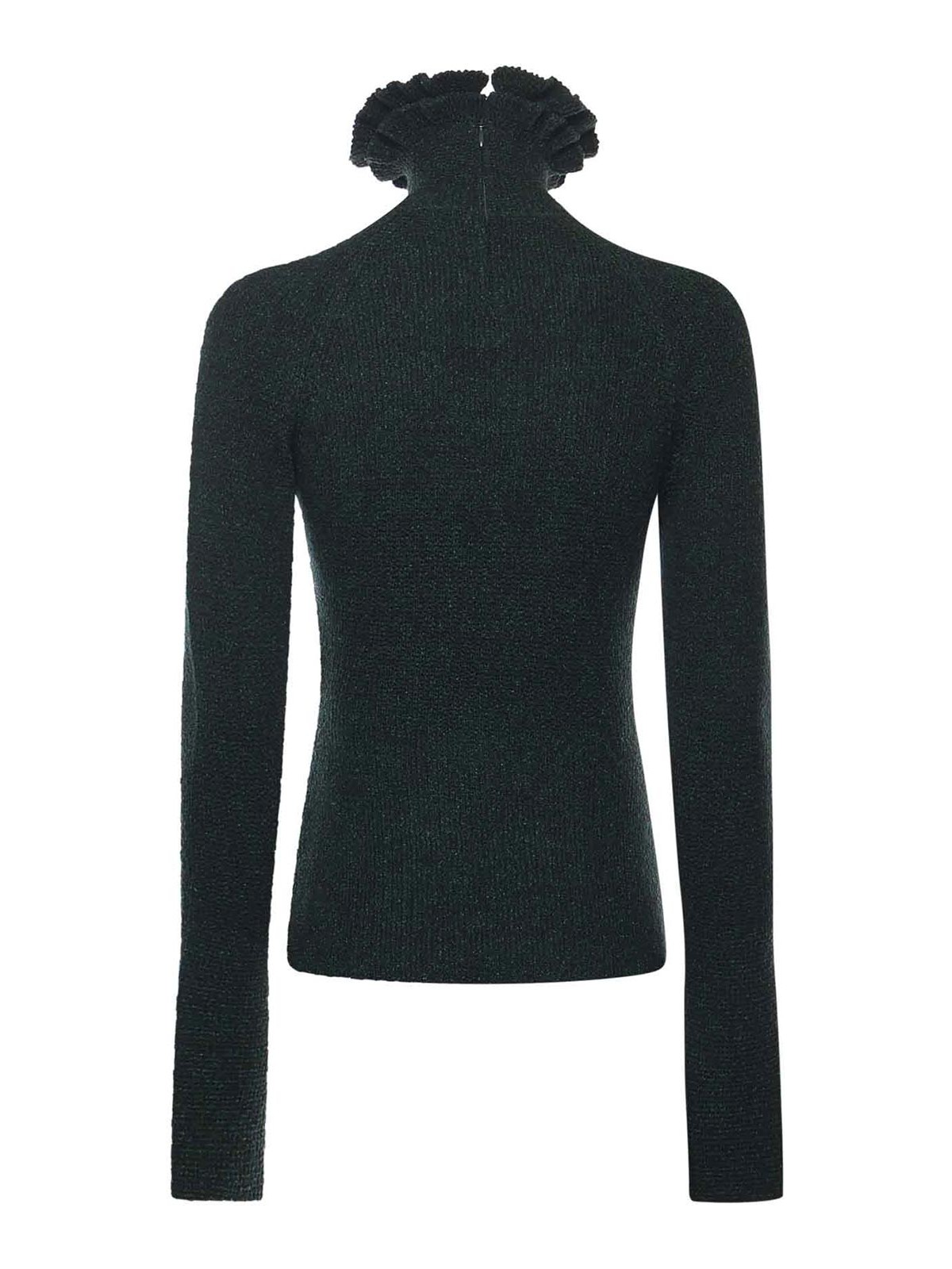 Turtleneck With Ruffles AA9H1310K096B661 (ALAIA / ニット・セーター・カーディガン ) | ALAIA (アライア)(2)