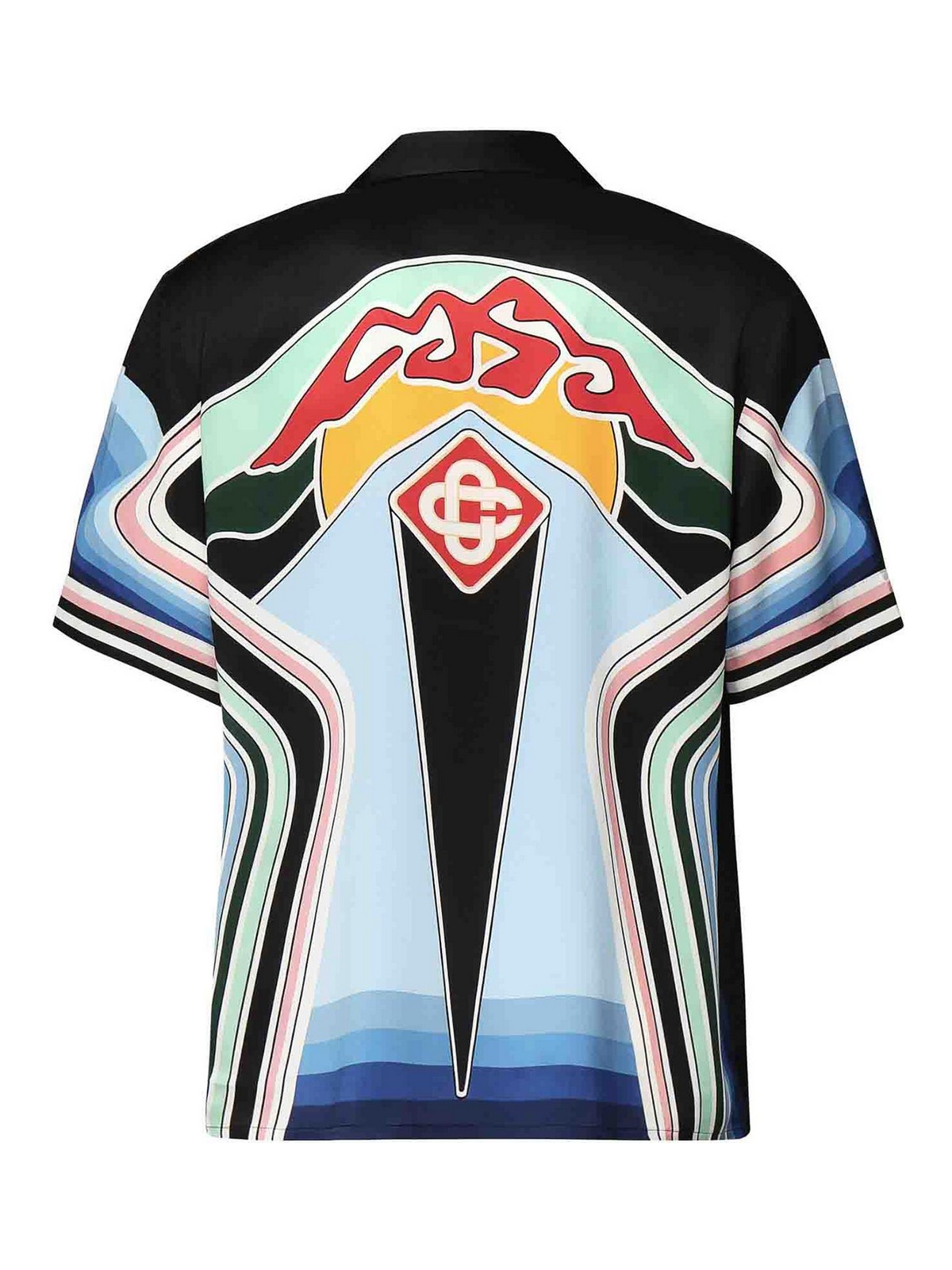 Graphic Mountain Silk Shirt MPF25SH00306 (Casablanca / シャツ・ブラウス ) | Casablanca (カサブランカ)(2)