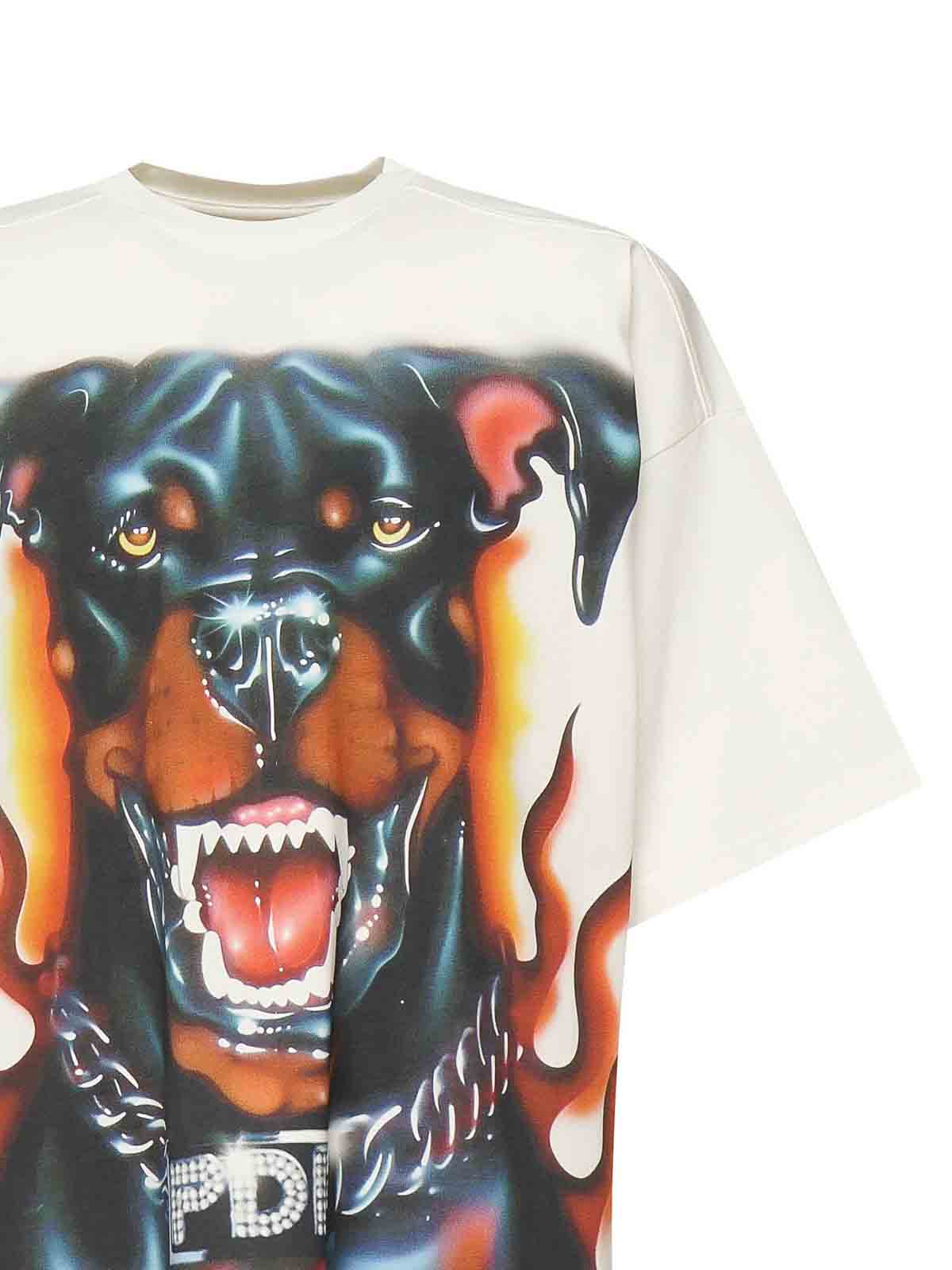 Printed T-Shirt DFM54029TJ110NOWASHWHDG (PDF / Tシャツ・カットソー ) | PDF (プロジェクト ドメニコ フォルミケッティ)(1)