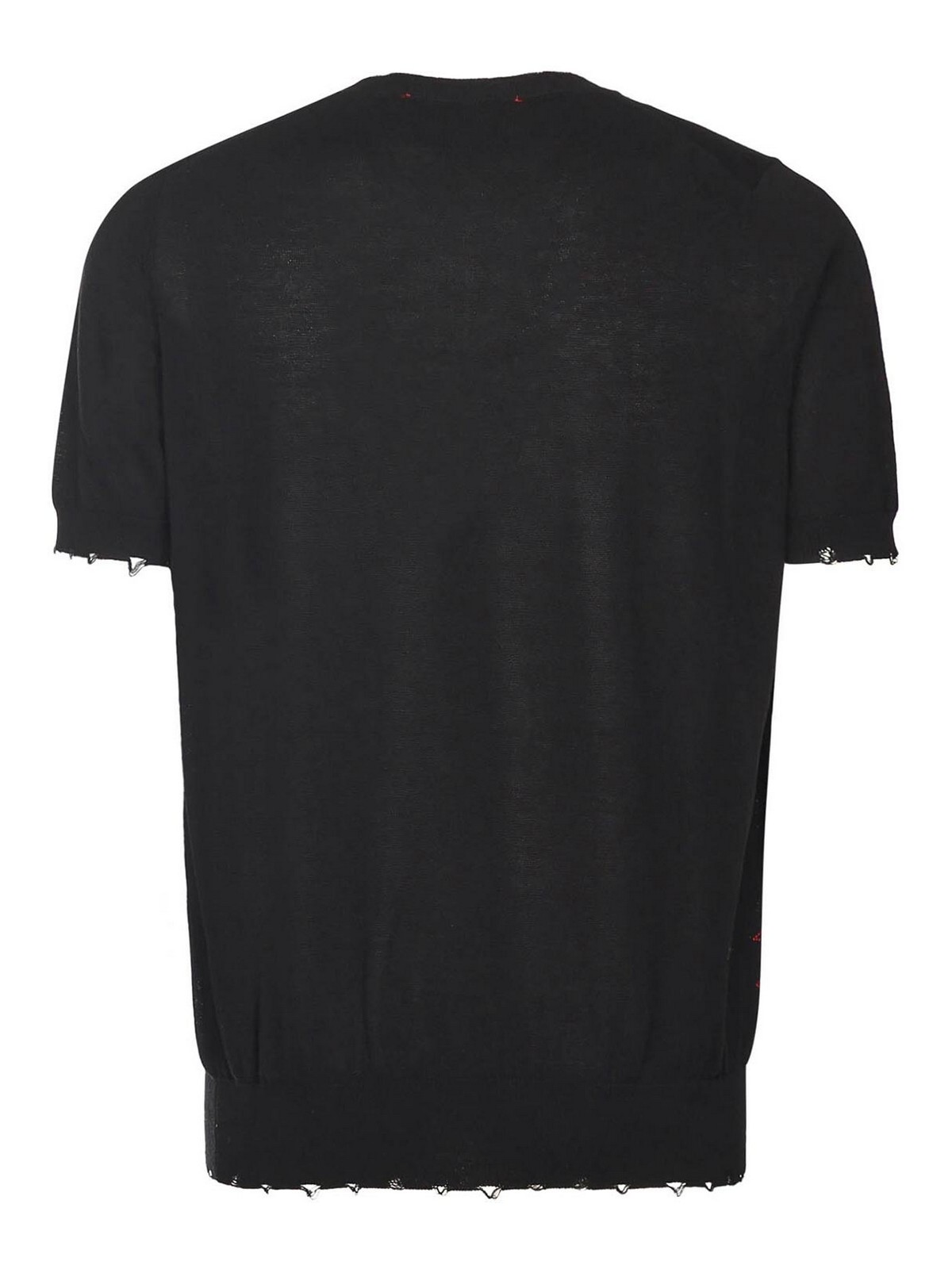 Cotton T-Shirt B9D005899 (AMARÁNTO / Tシャツ・カットソー ) | AMARÁNTO (アマラント)(2)