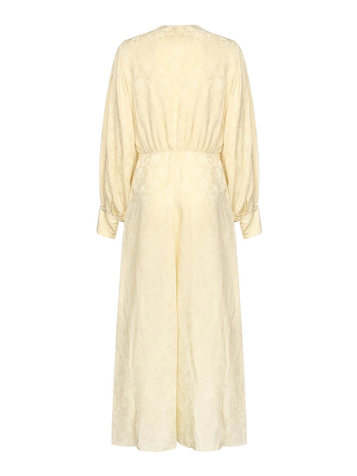 Long Ruffled Silk Jacquard Dress CHC25ARO31115753 (Chloé / ワンピース・ドレス・オールインワン ) | Chloé (クロエ)(2)