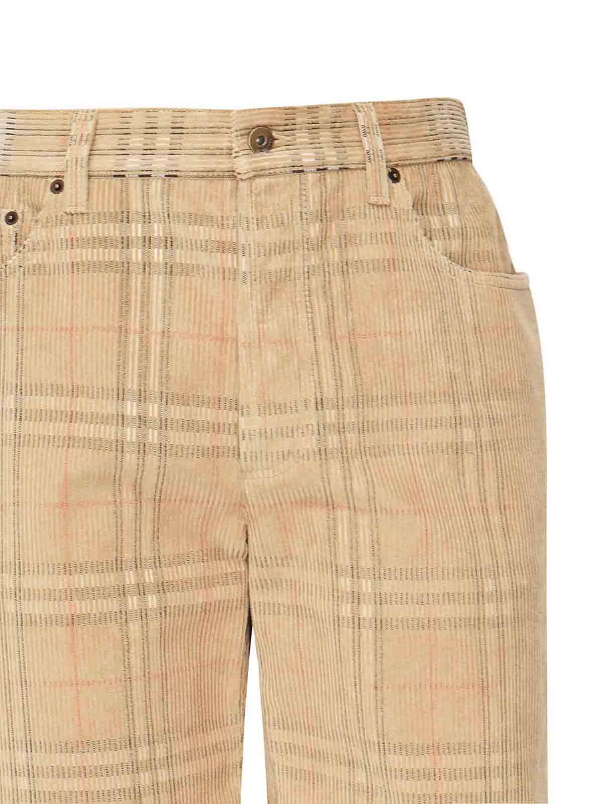 Check Cotton Trousers 8113484 (Burberry / パンツ ) | Burberry (バーバリー)(1)