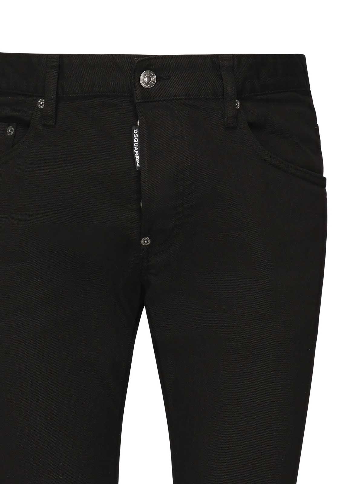 Cotton Denim Skater Jeans S74LB1743S39781900 (Dsquared2 / ジーンズ ) | Dsquared2 (ディースクエアード)(1)