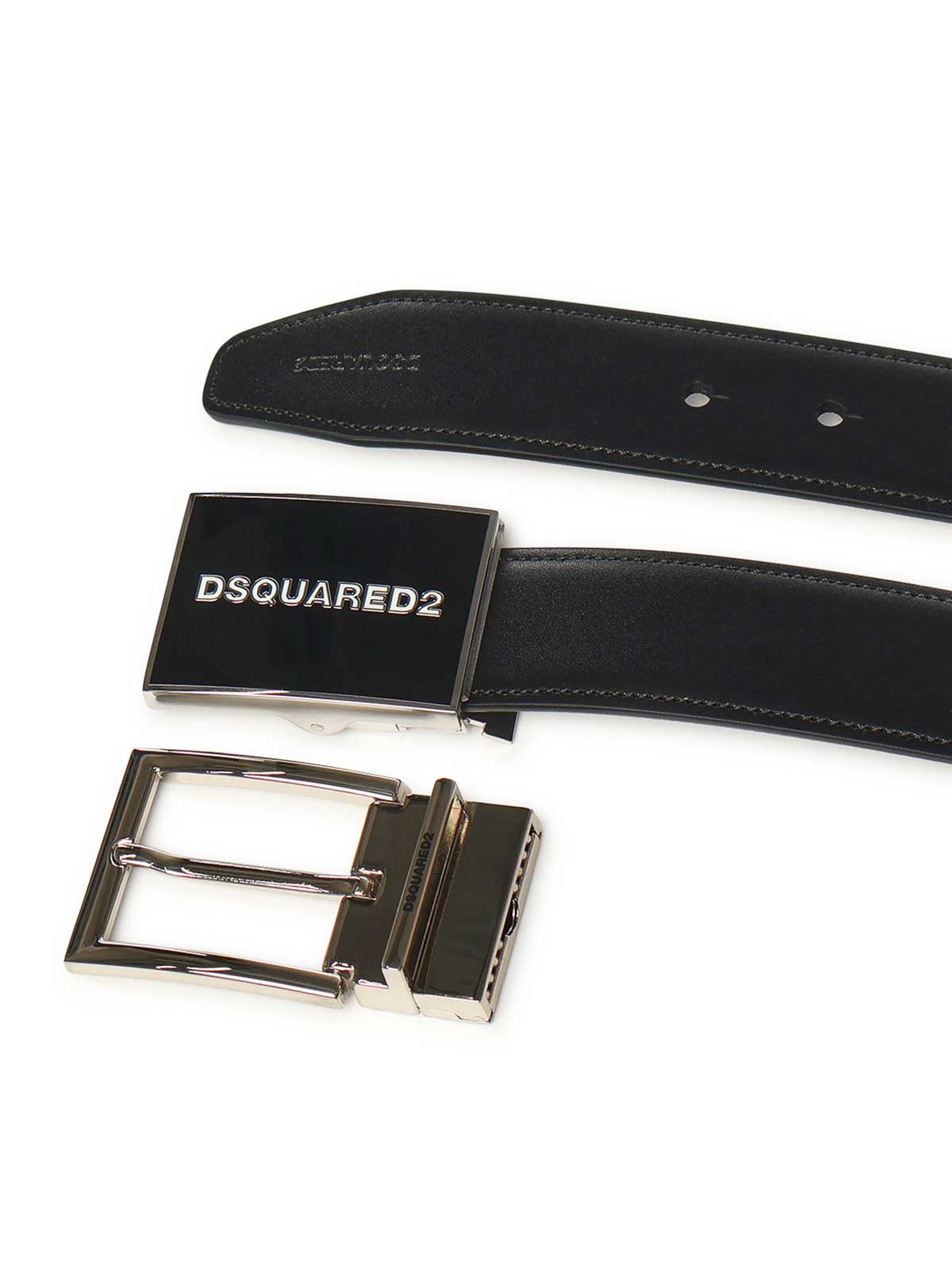 Belt With Logo GBM0002M1510 (Dsquared2 / ベルト・サスペンダー ) | Dsquared2 (ディースクエアード)(2)
