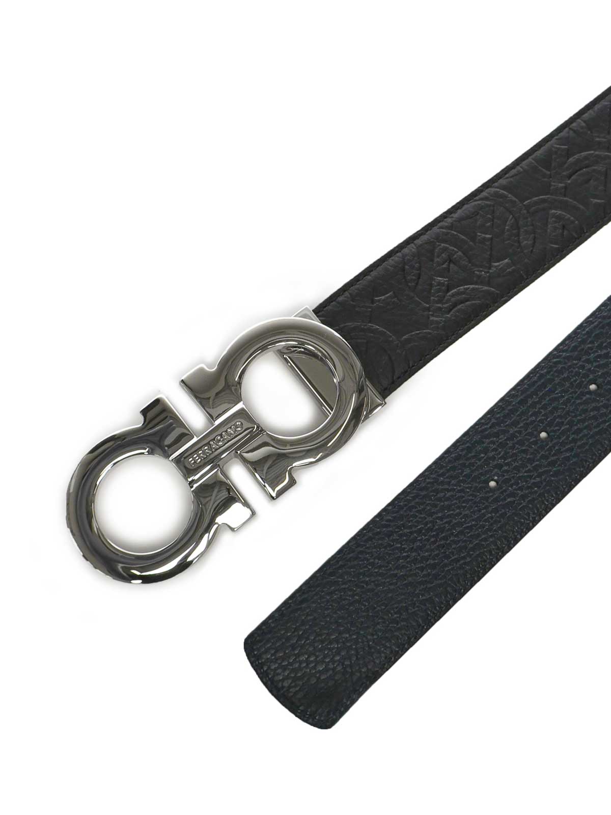 Leather Gancini Belt 670270765034003 (FERRAGAMO / ベルト・サスペンダー ) | FERRAGAMO (フェラガモ)(2)