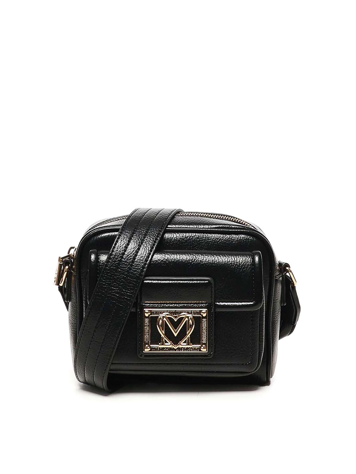 Shoulder Bag With Logo JC4092PP1NLI0000 (LOVE MOSCHINO / ハンドバッグ・ショルダーバッグ ) | LOVE MOSCHINO (ラブ モスキーノ)