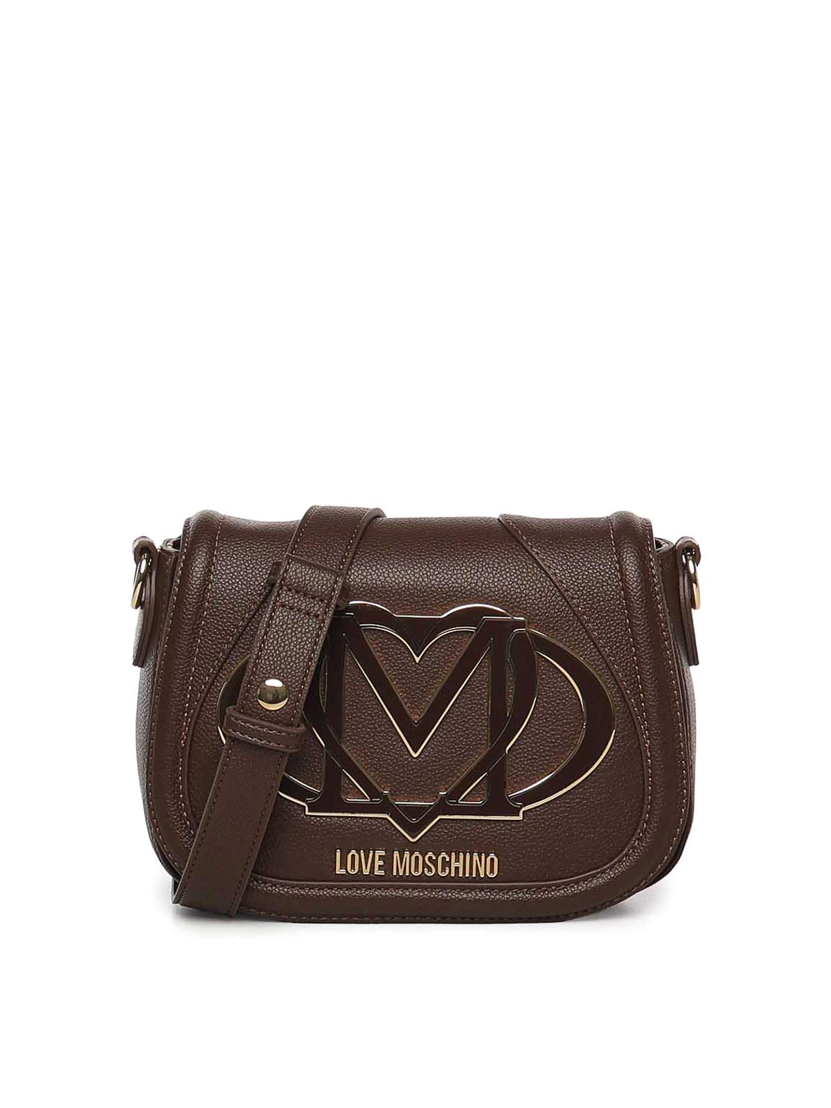 Shoulder Bag With Maxi Logo JC4007PP1NLG0301 (LOVE MOSCHINO / ハンドバッグ・ショルダーバッグ ) | LOVE MOSCHINO (ラブ モスキーノ)