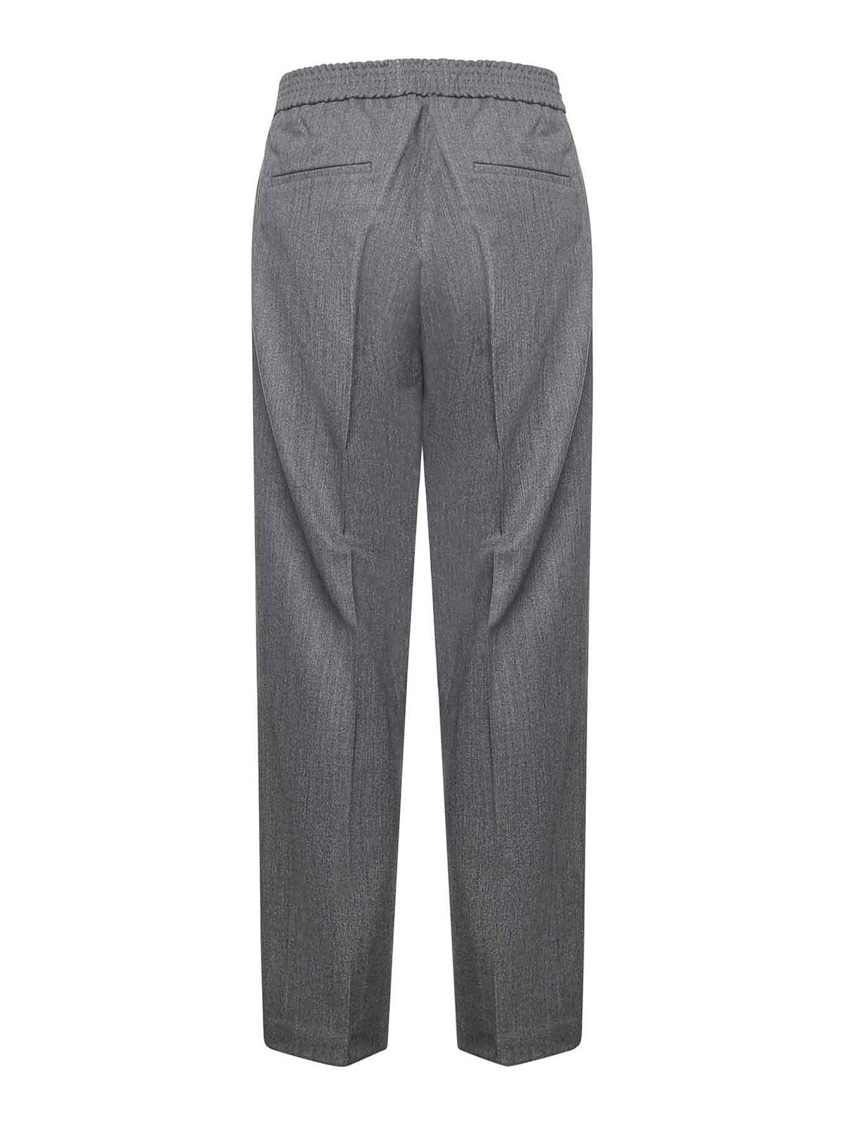 Wool Blend Trousers With Pleats PT005V2GRY (BONSAI / パンツ ) | BONSAI (ボンサイ)(2)