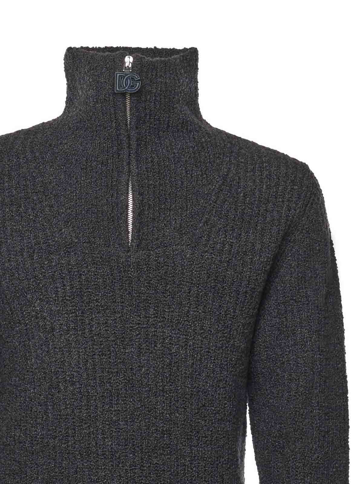 High-Neck Zip-Up Sweater GXW66TJAMEWN0542 (Dolce & Gabbana / ニット・セーター・カーディガン ) | Dolce & Gabbana (ドルチェガッバーナ)(1)