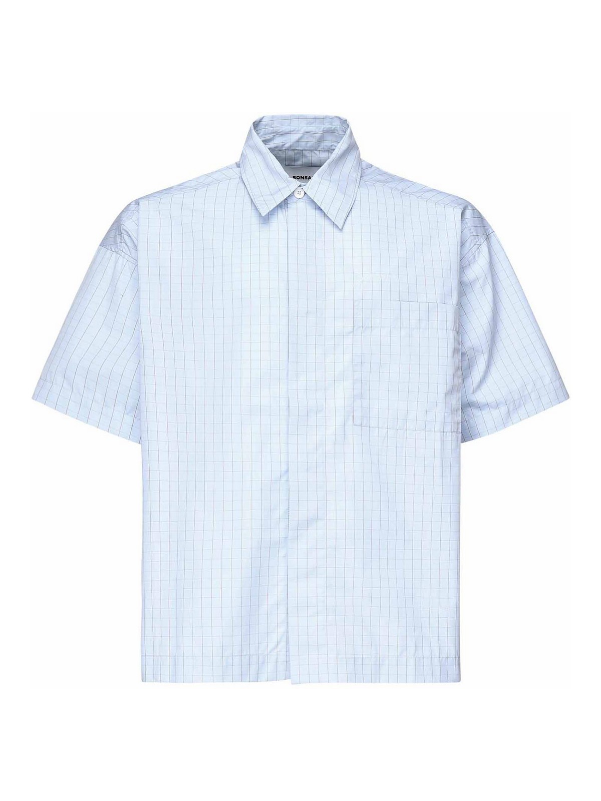 Cotton Check Shirt SH002002BLU (BONSAI / シャツ・ブラウス ) | BONSAI (ボンサイ)