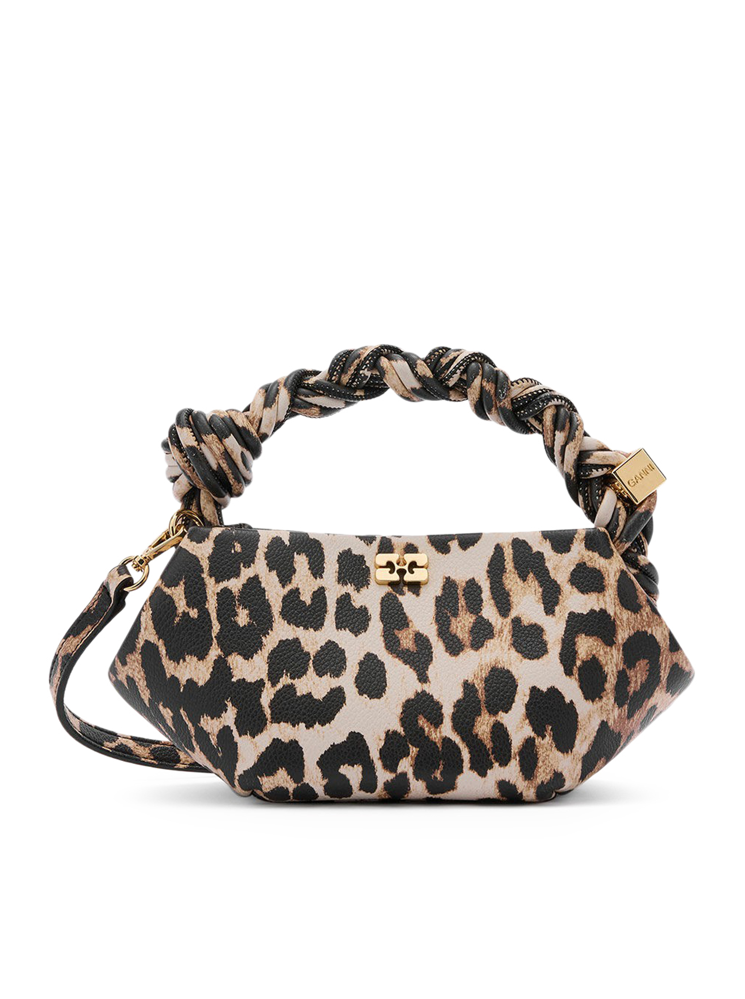 MINI BOU BAG IN LEOPARD LEATHER B2100063859 (GANNI / ハンドバッグ・ショルダーバッグ ) | GANNI (ガニー)